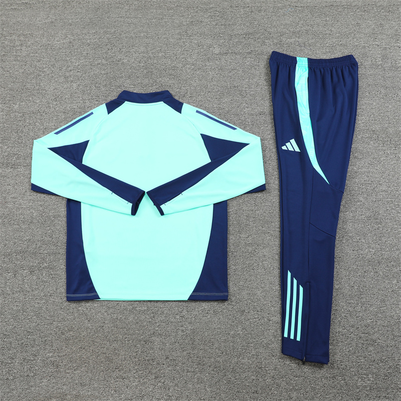 Arsenal 24-25 Long Sleeve Training Set - Lake Blue - SOCCERDEALSHOP