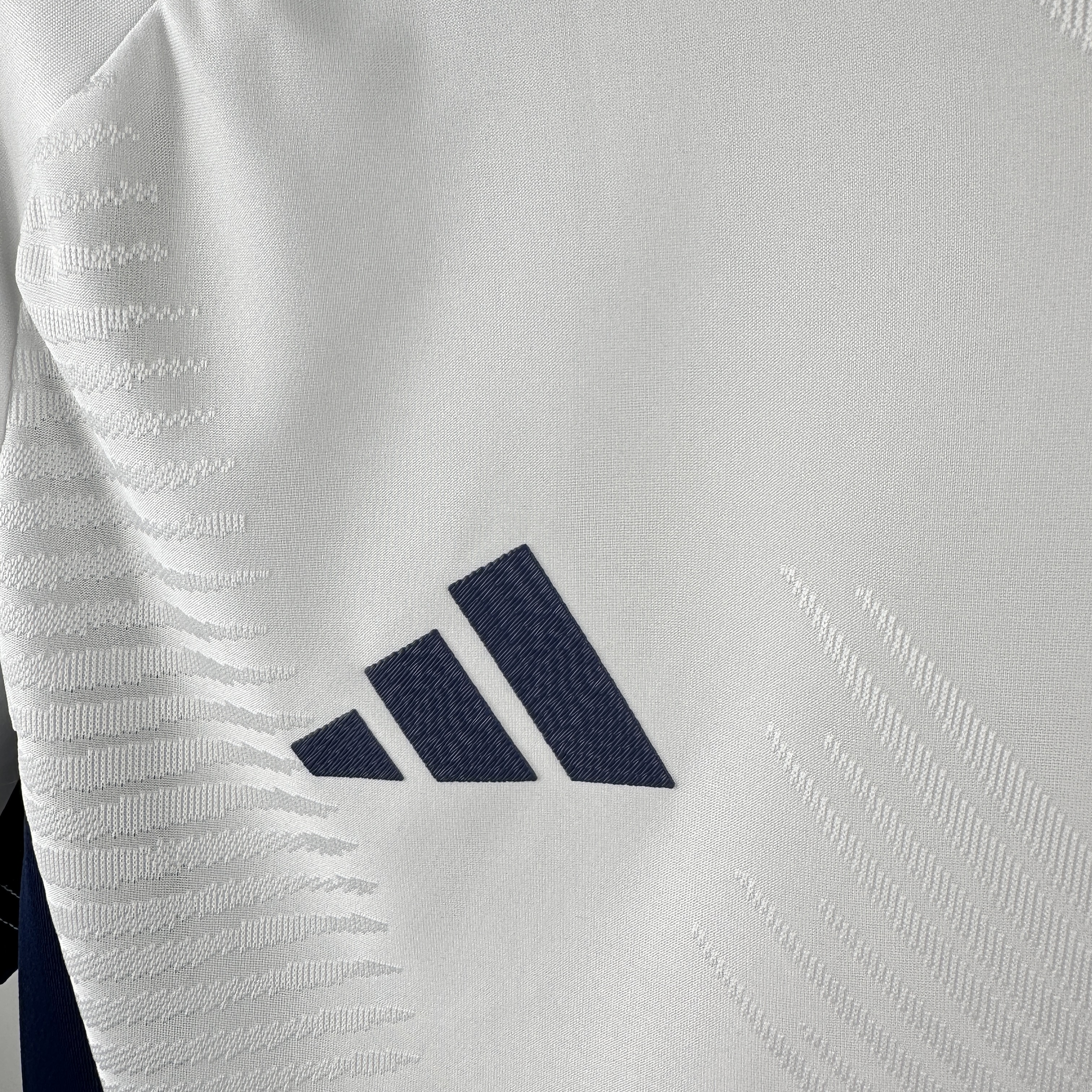 Real Madrid 24-25 White Pre-Match Training Jersey - Player Version - SOCCERDEALSHOP