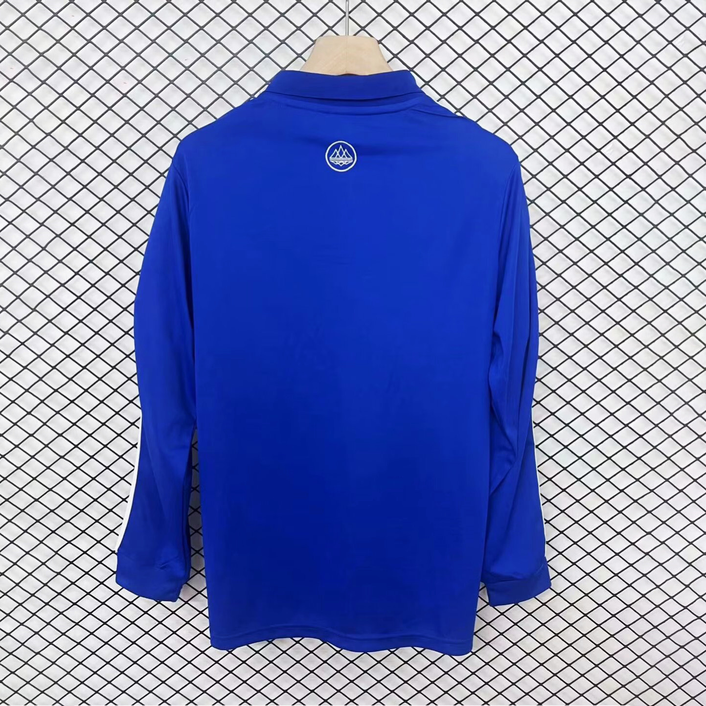 Leeds United 24-25 Spezial Collection Blue Long Sleeve Polo Shirts - SOCCERDEALSHOP