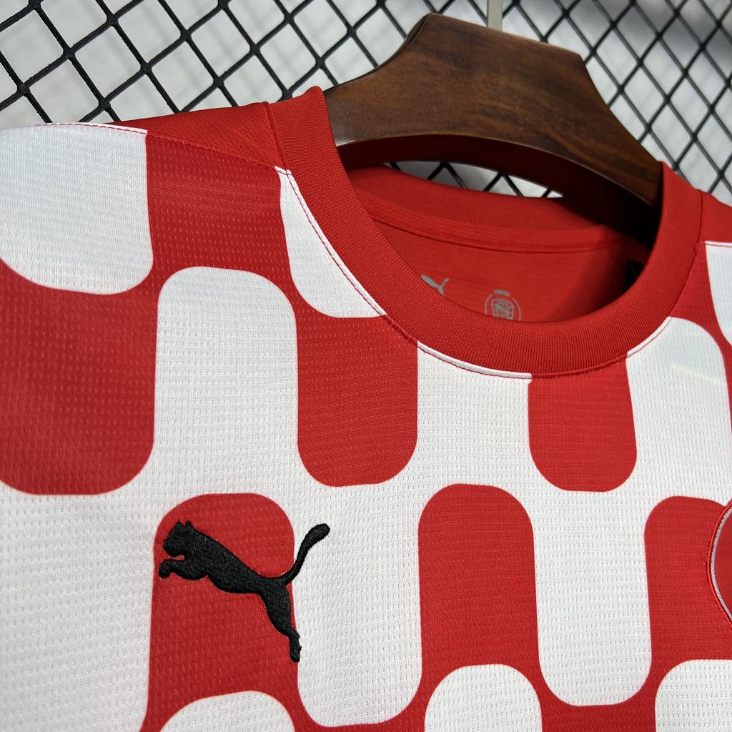 Girona 24-25 Home Stadium Jersey - Fans Version - SOCCERDEALSHOP