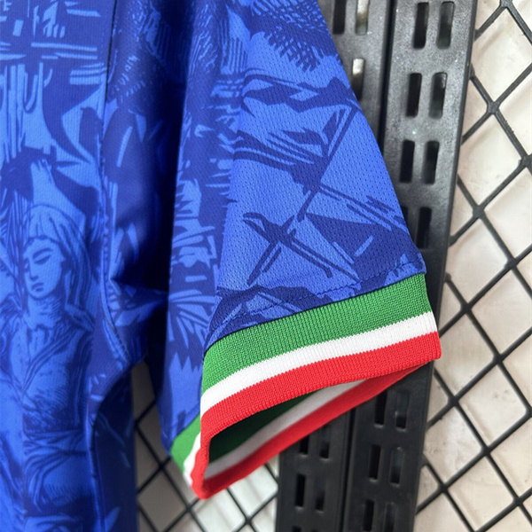 Italy 2024 Blue Special Edition Jersey - Fans Version - SOCCERDEALSHOP