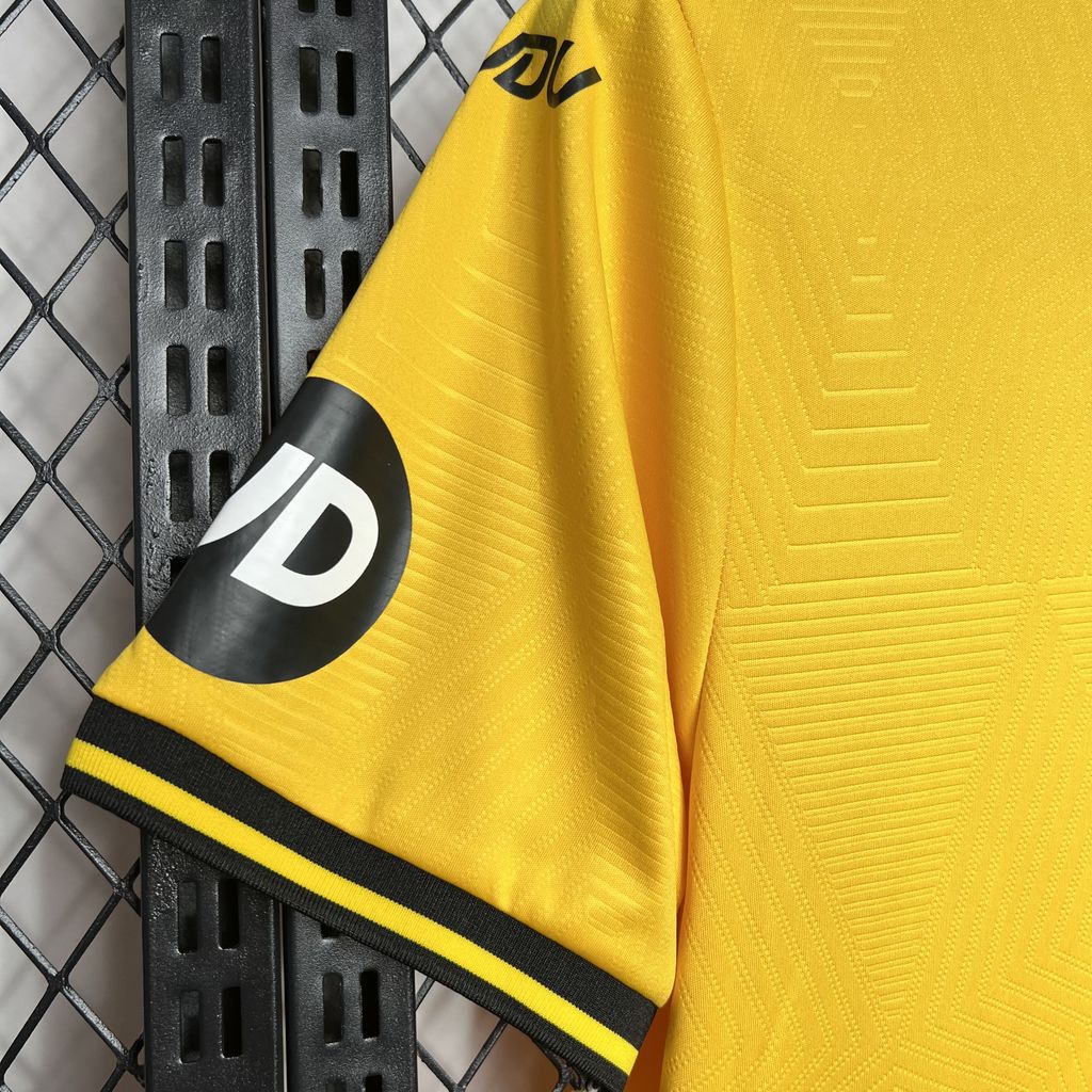 Wolverhampton Wanderers Wolves 24-25 Home Jersey - Fans Version - SOCCERDEALSHOP