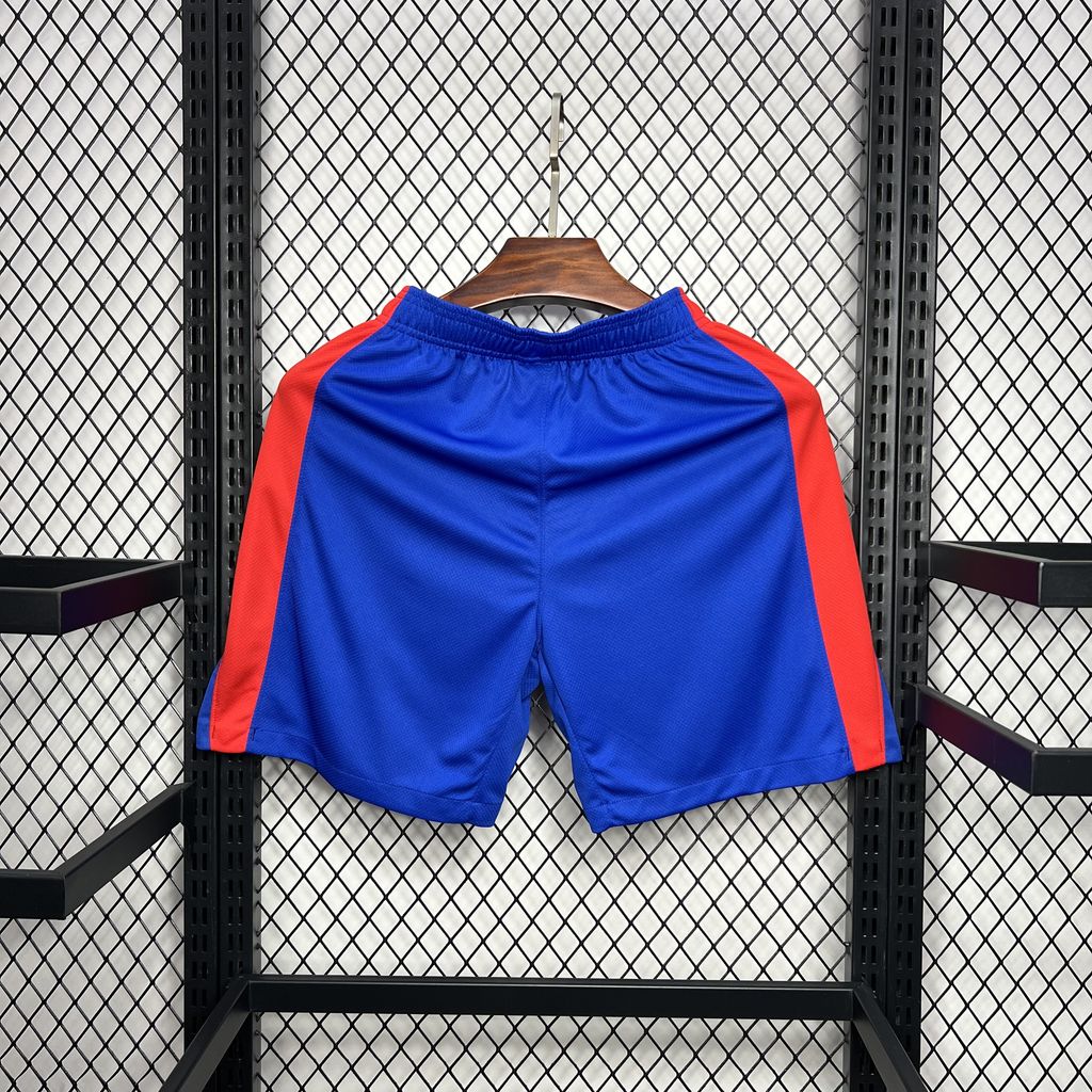 Atletico Madrid 24-25 Home Stadium Shorts - Fans Version - SOCCERDEALSHOP