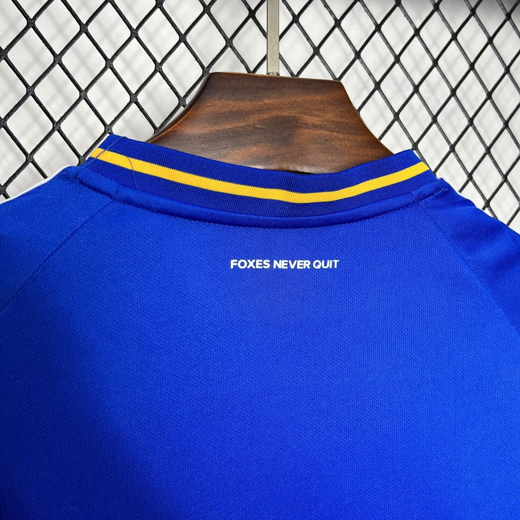 Leicester City 24-25 Home Stadium Jersey - Fans Version - SOCCERDEALSHOP