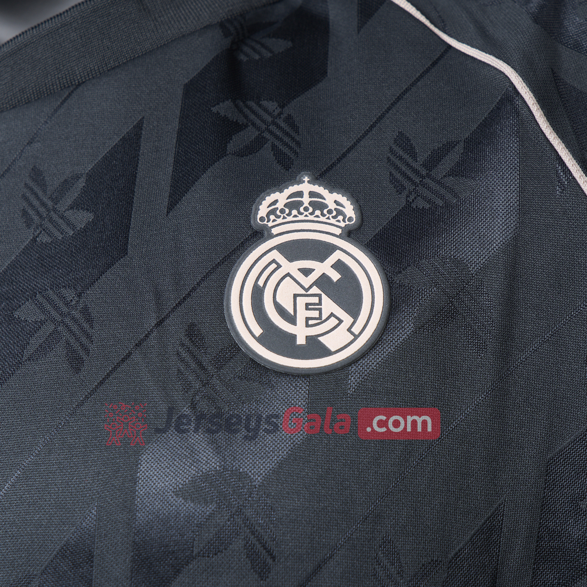 Real Madrid 24-25 Originals LFSTLR Jersey Charcoal - Player Version - SOCCERDEALSHOP