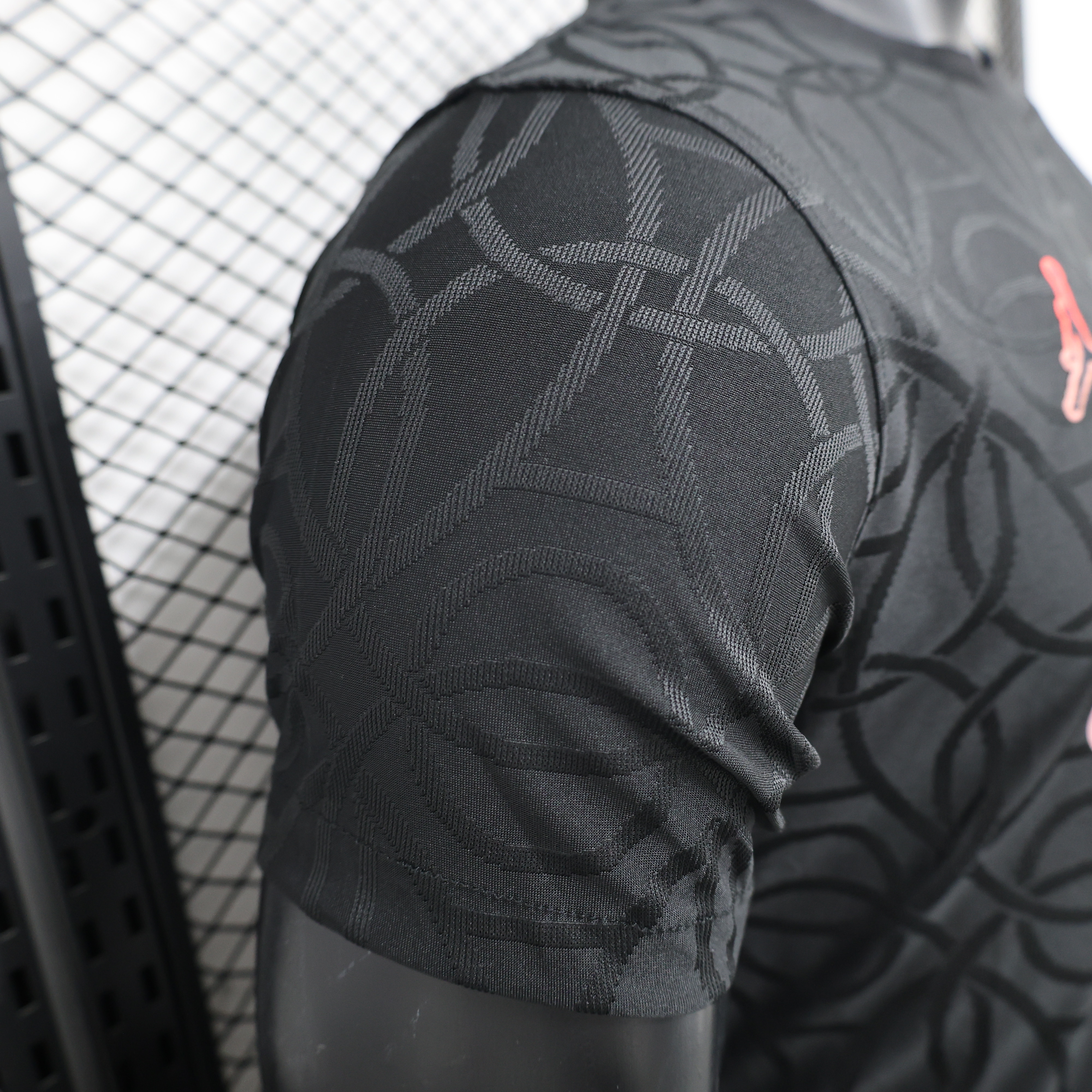 Paris Saint-Germain PSG X JD 24-25 Third Pre-Match Black Jersey - Player Version - SOCCERDEALSHOP