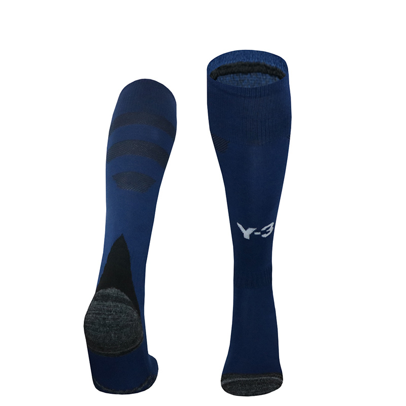Japan 2024 Y3 Socks - Deep Blue - SOCCERDEALSHOP