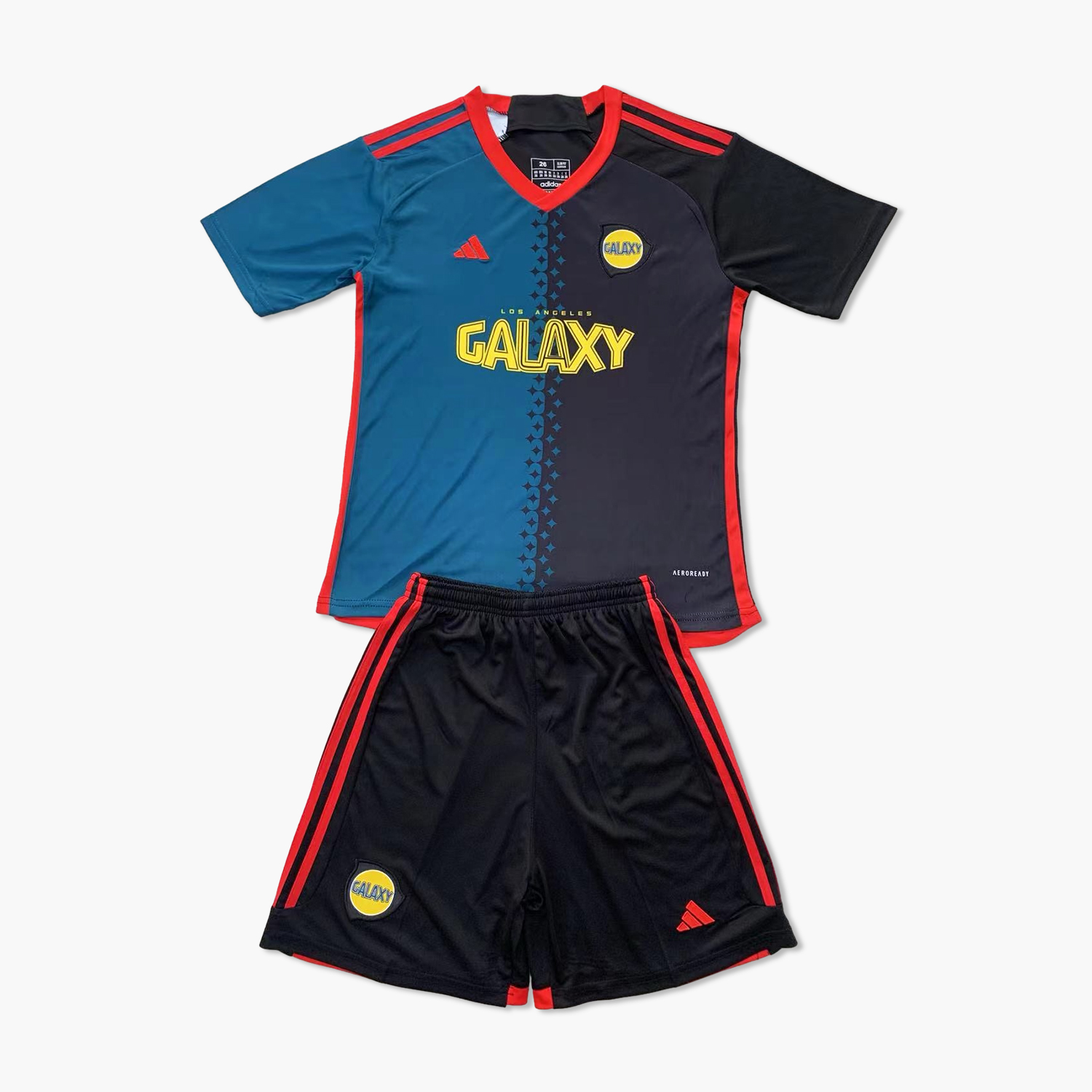 LA Galaxy 2024 Third Kids Kit - SOCCERDEALSHOP