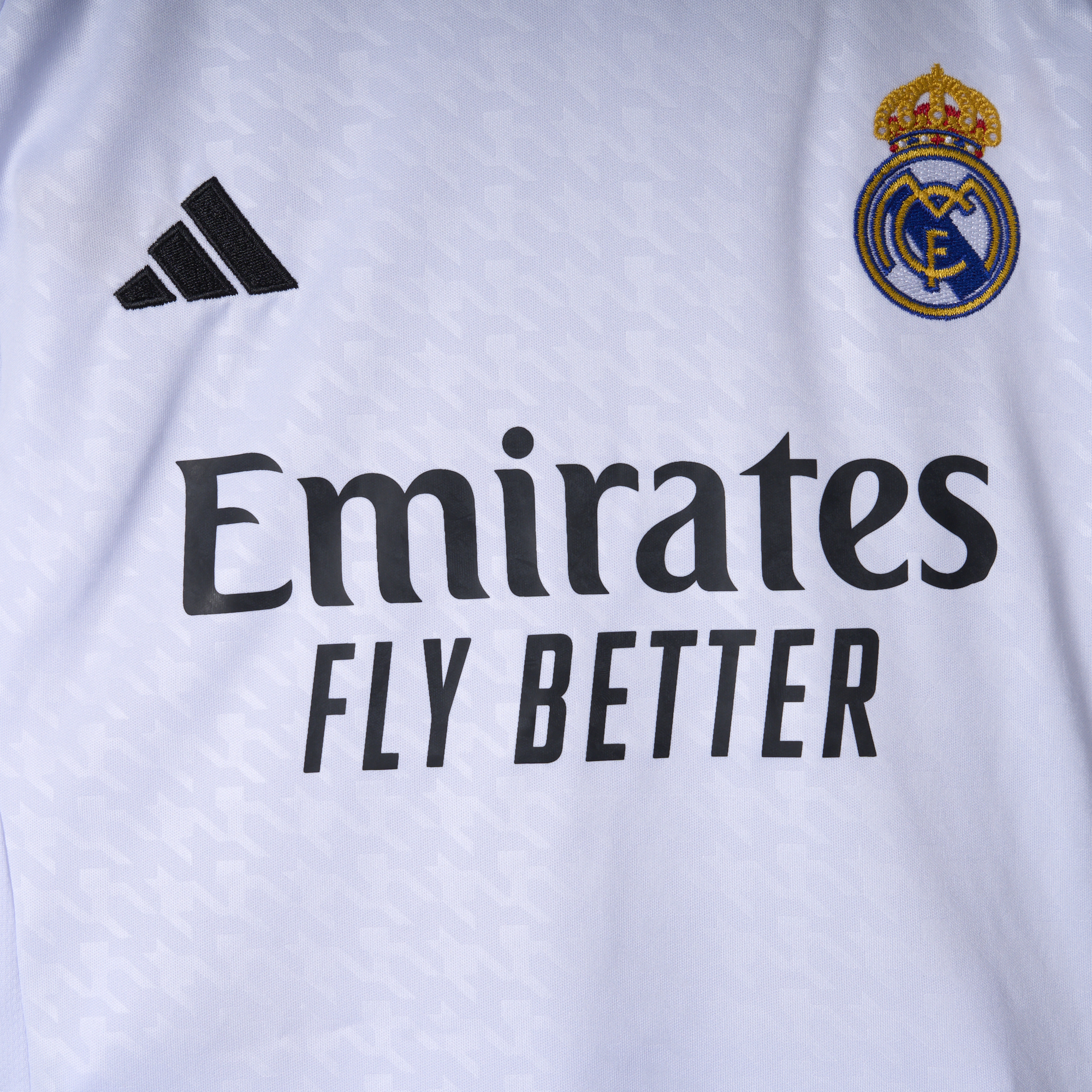 Real Madrid 24-25 Home Long Sleeve Kids Kit - SOCCERDEALSHOP