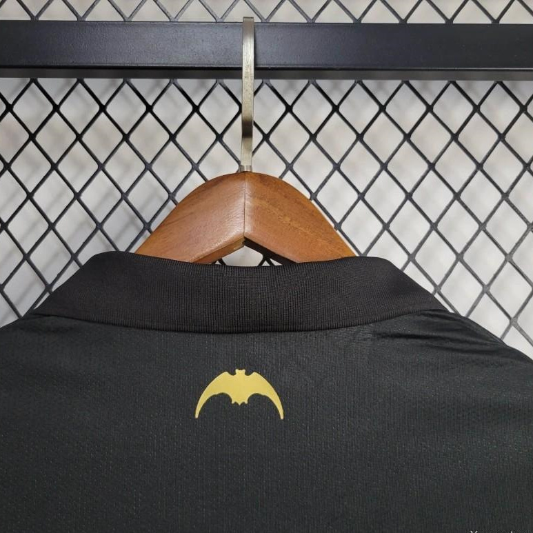 Valencia 24-25 Black Away Jersey - Fans Version - SOCCERDEALSHOP