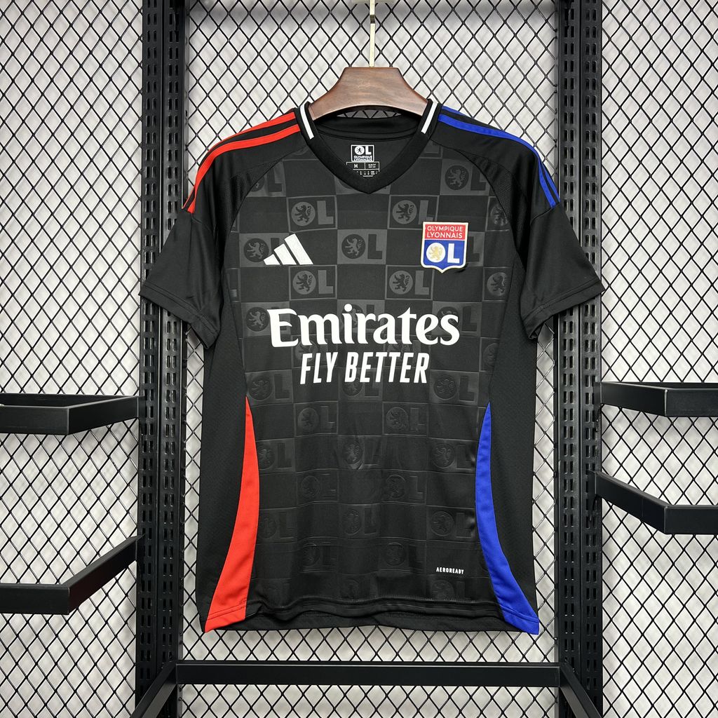 Olympique Lyonnais Lyon 24-25 Away Jersey - Fans Version - SOCCERDEALSHOP