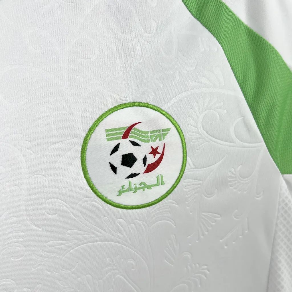 Algeria 2024-25 Home Jersey - Fans Version - SOCCERDEALSHOP