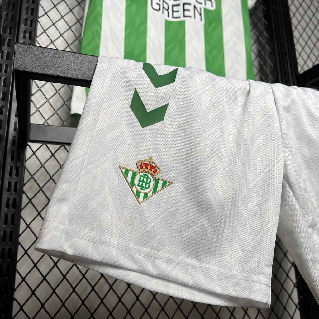 Real Betis 24-25 Home Stadium Kids Kit - SOCCERDEALSHOP