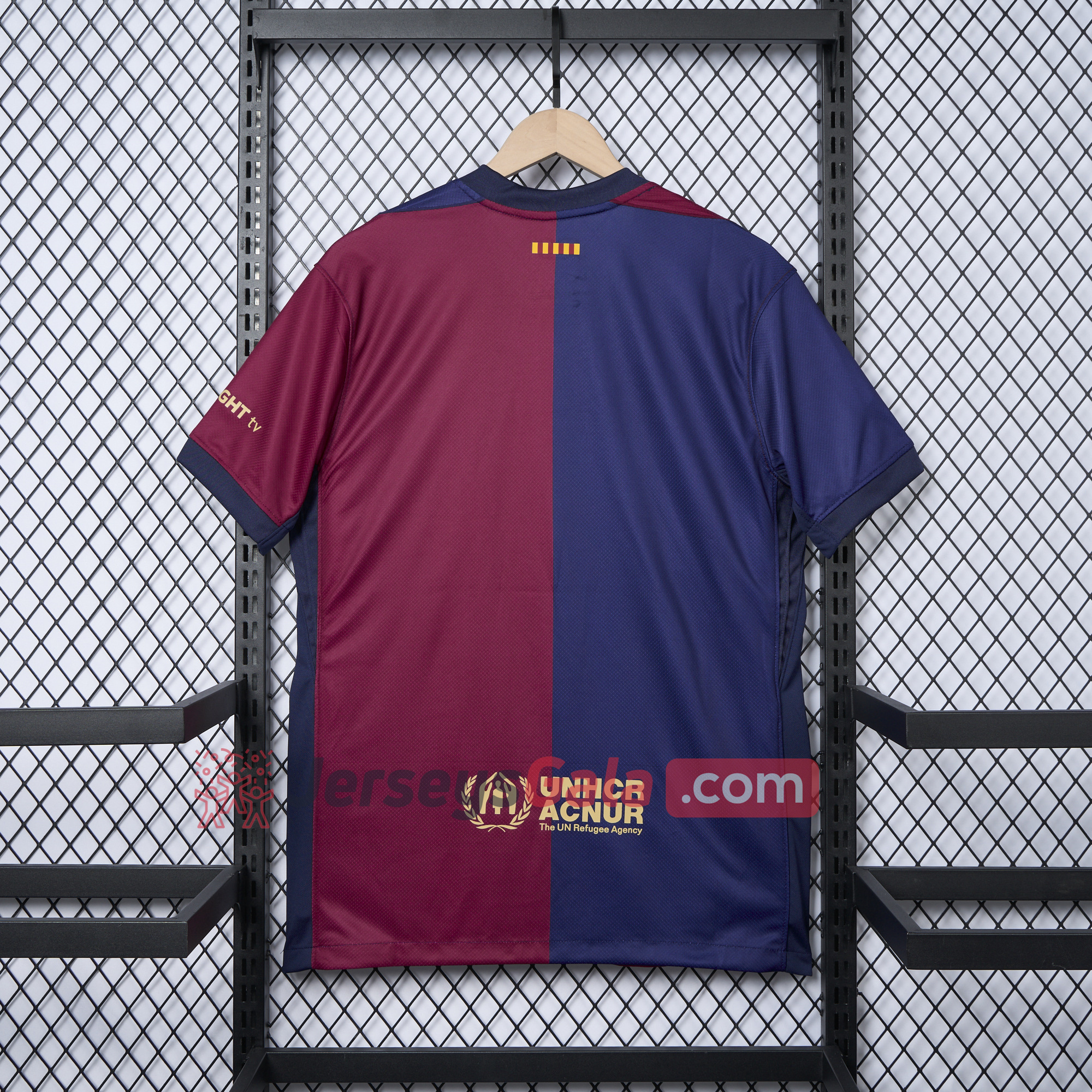 B.A.R.S.A X CP 24-25 Home New Co-Branded Jersey - Fans Version - SOCCERDEALSHOP