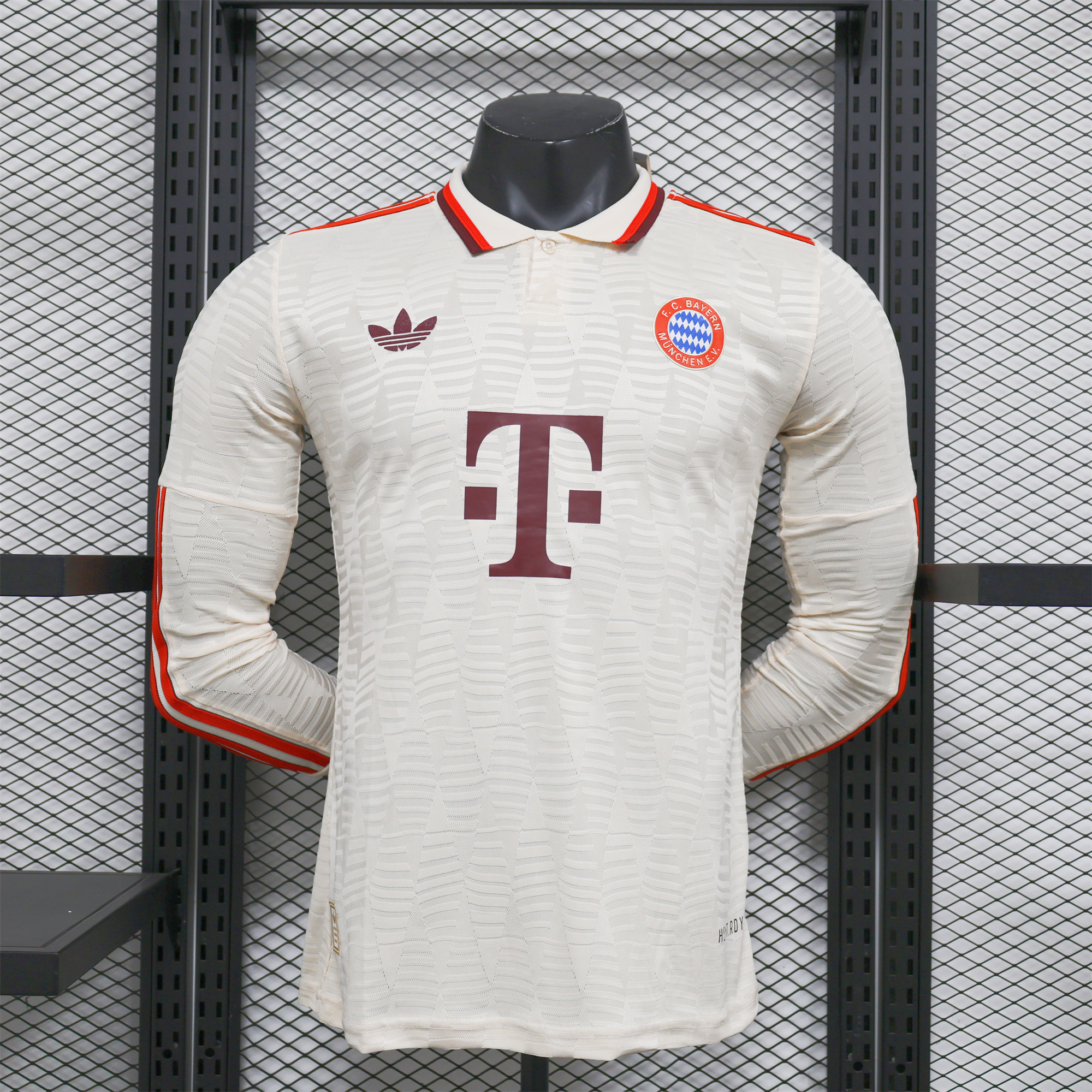 Bayern Munich 24-25 Third Long Sleeve Jersey - Player Version - SOCCERDEALSHOP