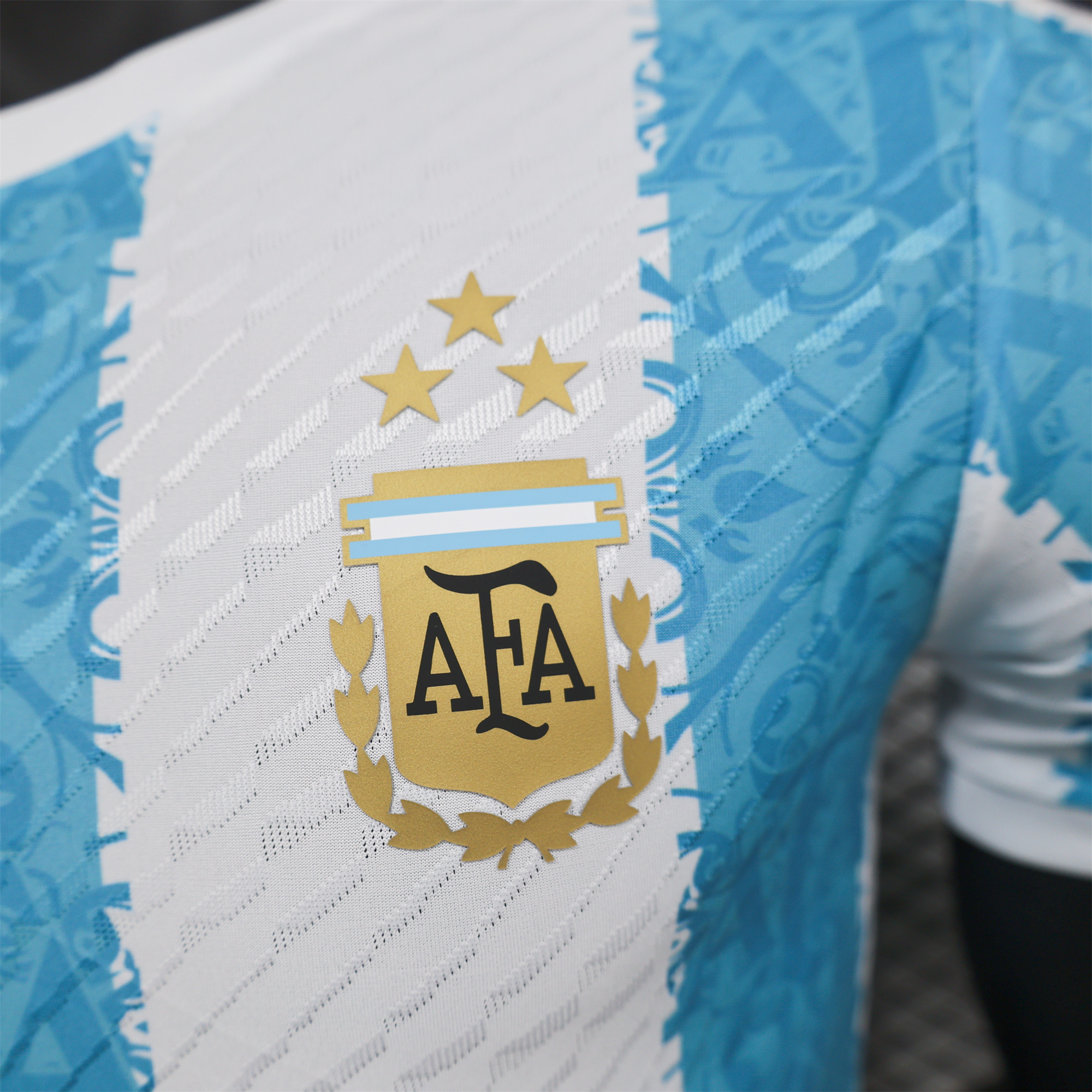 Argentina 2024 Blue and White Stripes Special Edition Jersey - Player Version - SOCCERDEALSHOP