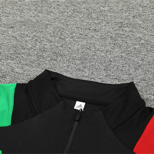 Arsenal 24-25 Long Sleeve Training Set - Black - SOCCERDEALSHOP