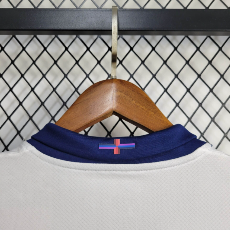 England 2024 Home Stadium Long Sleeve Jersey - Fans Version - SOCCERDEALSHOP