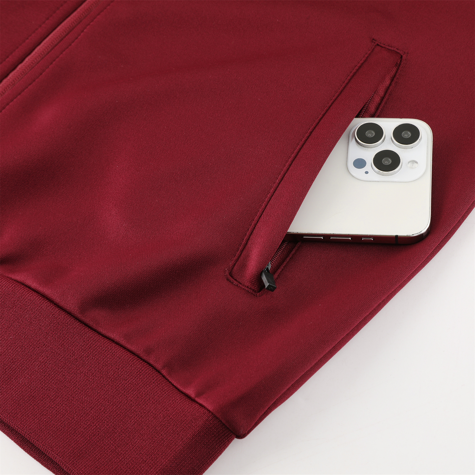 Paris Saint-Germain PSG 24-25 Jacket Training Tracksuit - Maroon - SOCCERDEALSHOP