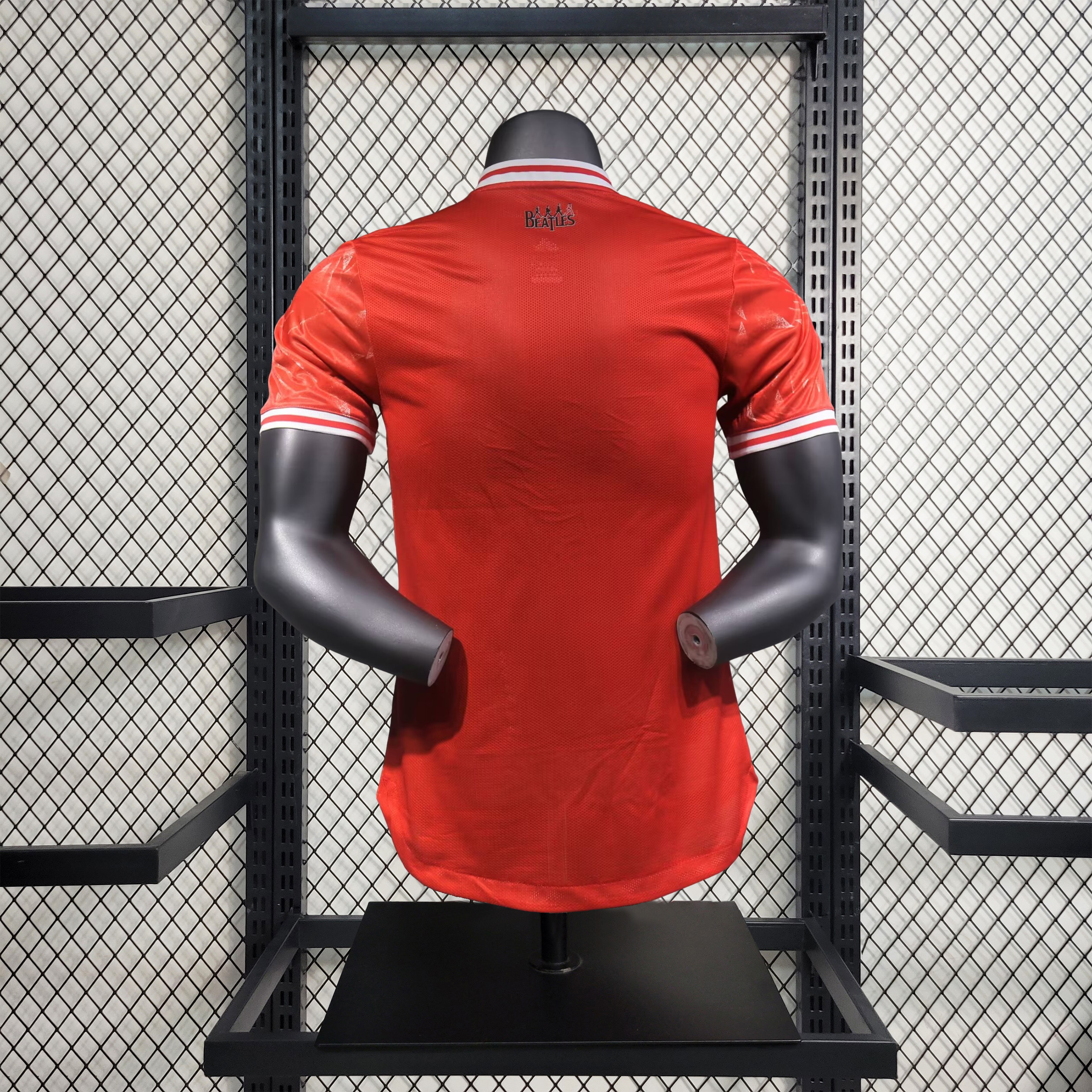 Liver.pool X THE BEATLES 24-25 Red Special Edition Jersey - Player Version - SOCCERDEALSHOP