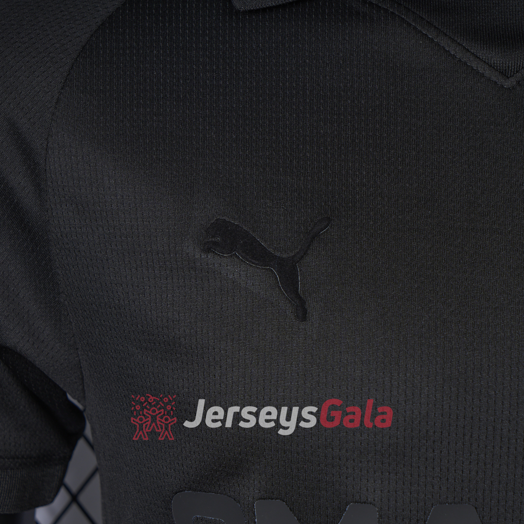 Marseille 24-25 125th Anniversary Black Jersey - Player Version - SOCCERDEALSHOP