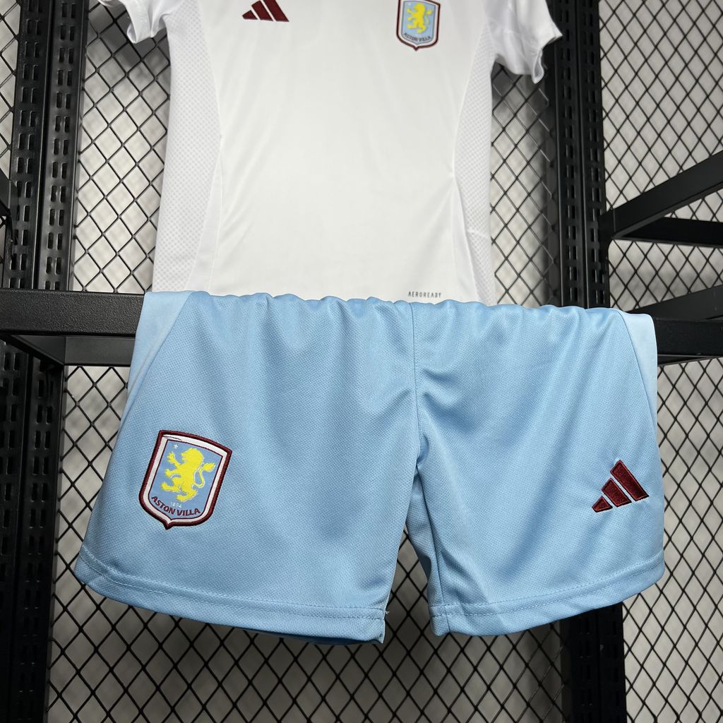 Aston Villa 24-25 Away Kids Kit - SOCCERDEALSHOP