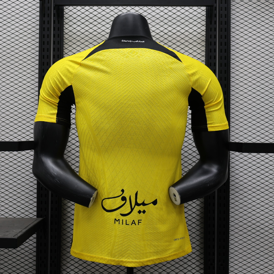 Al Ittihad Jeddah United 24-25 Home Jersey - Player Version - SOCCERDEALSHOP