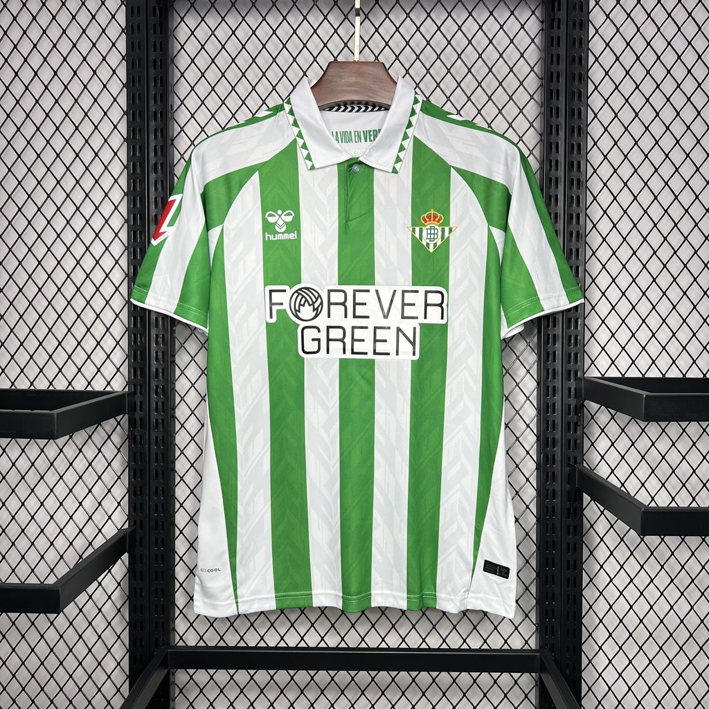 Real Betis 24-25 Home Stadium Jersey - Fans Version - SOCCERDEALSHOP