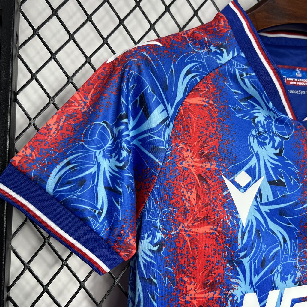 Crystal Palace 24-25 Home Stadium Kids Kit - SOCCERDEALSHOP