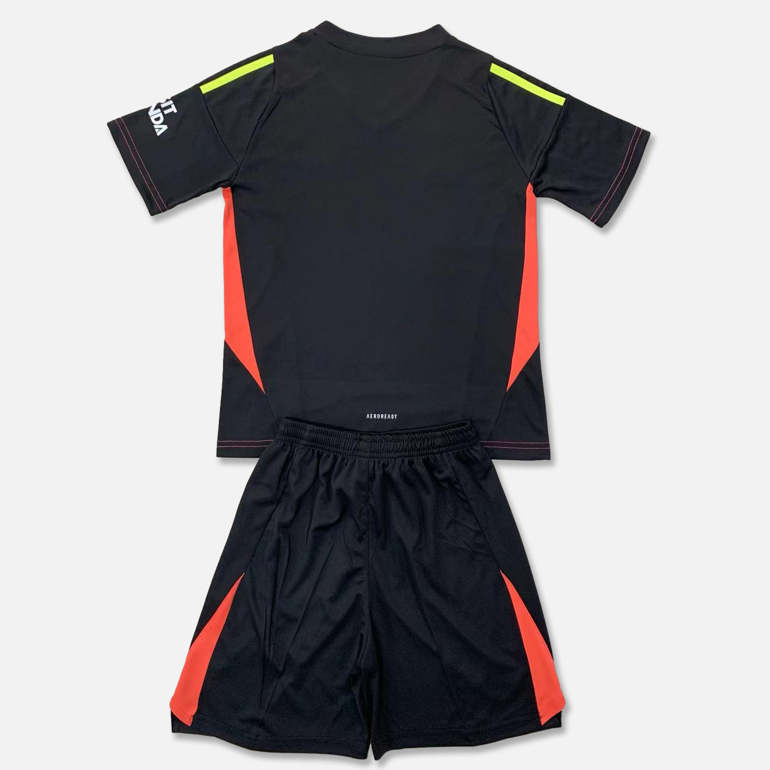 Arsenal 24-25 Black Goalkeeper Kids Kit - SOCCERDEALSHOP