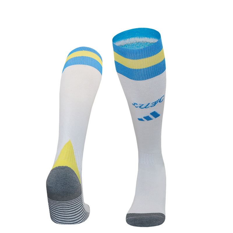 Leeds United 24-25 Home Socks - White - SOCCERDEALSHOP