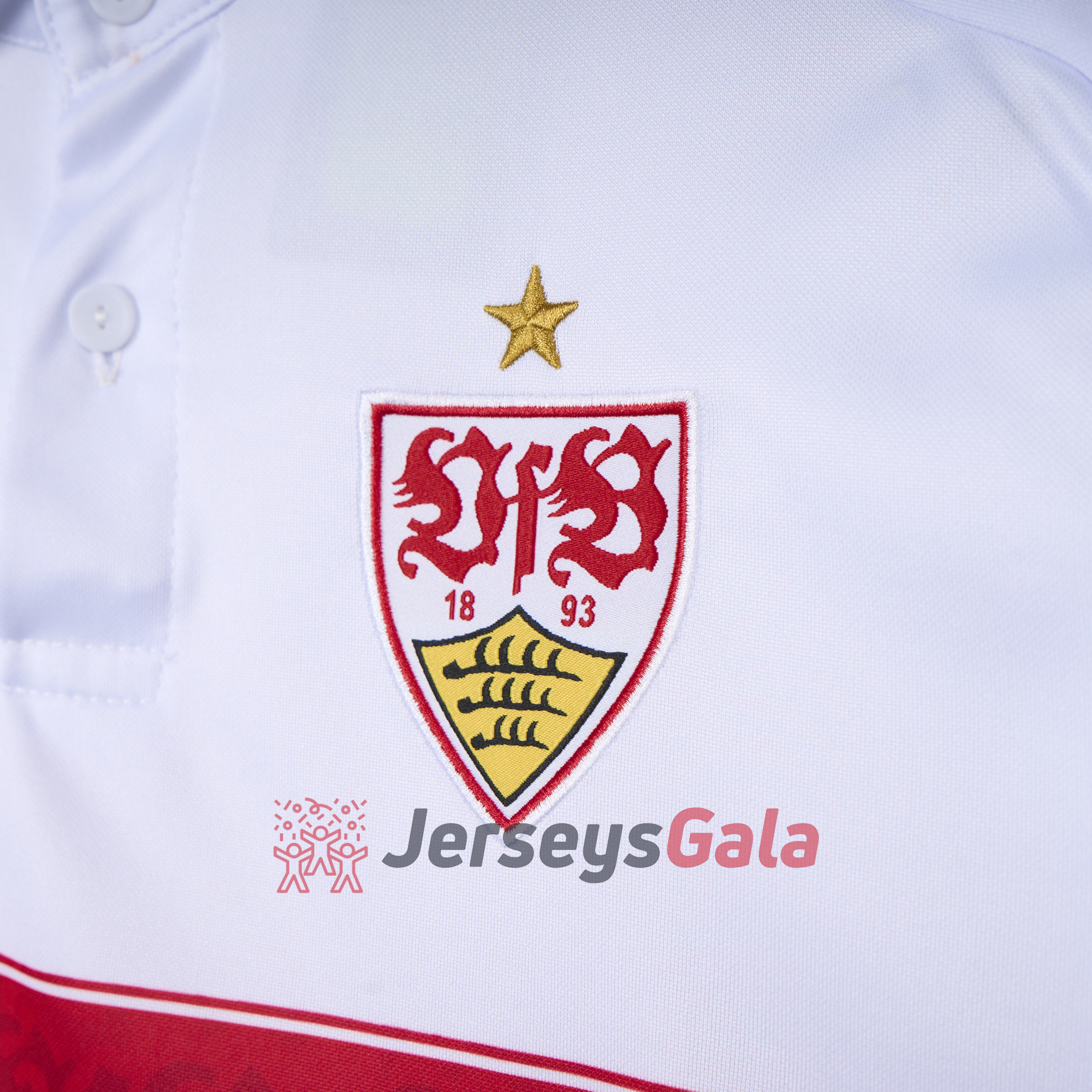 VfB Stuttgart 24-25 European Home Jersey - Fans Version - SOCCERDEALSHOP