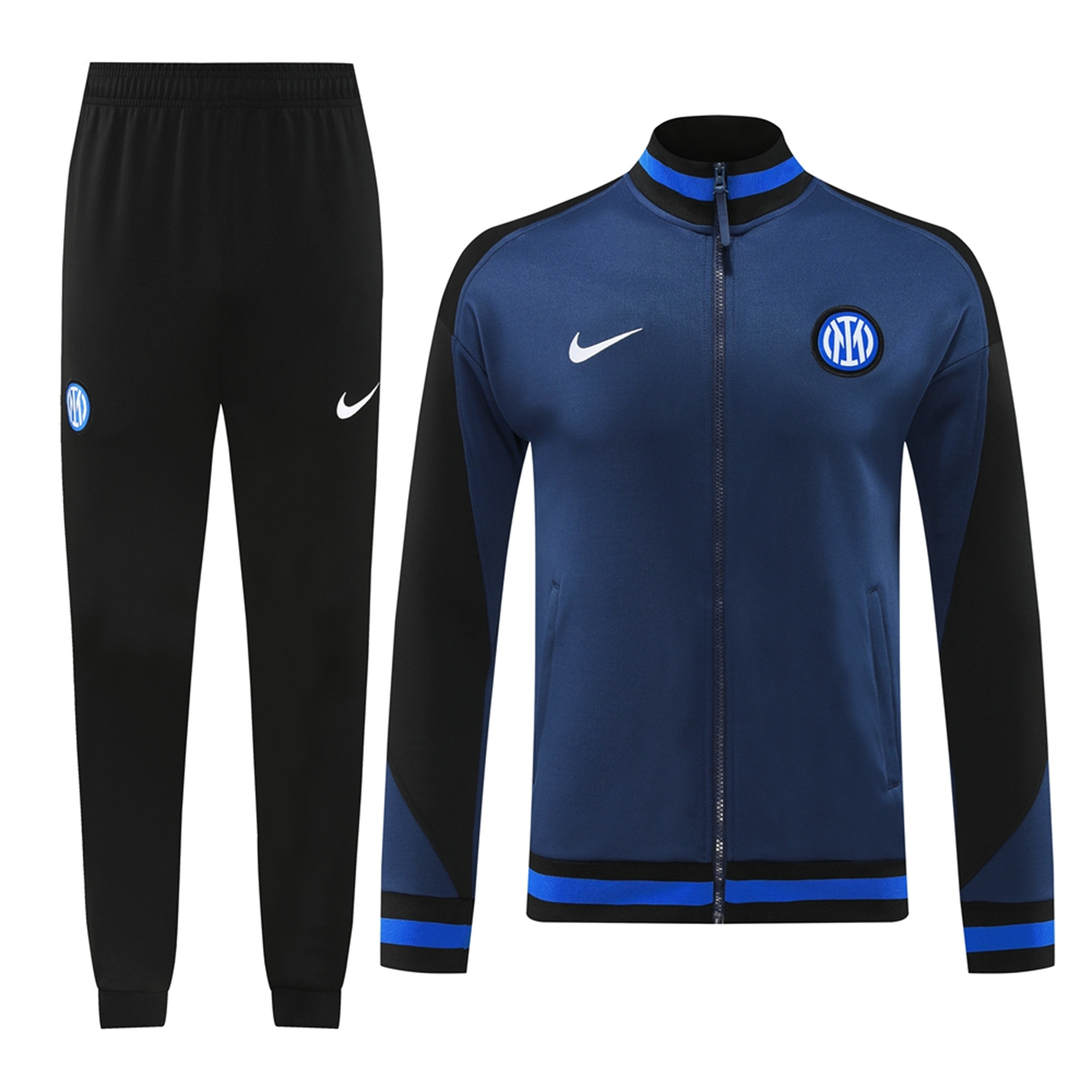 Inter Milan 24-25 Jacket Training Tracksuit - Deep Blue - SOCCERDEALSHOP