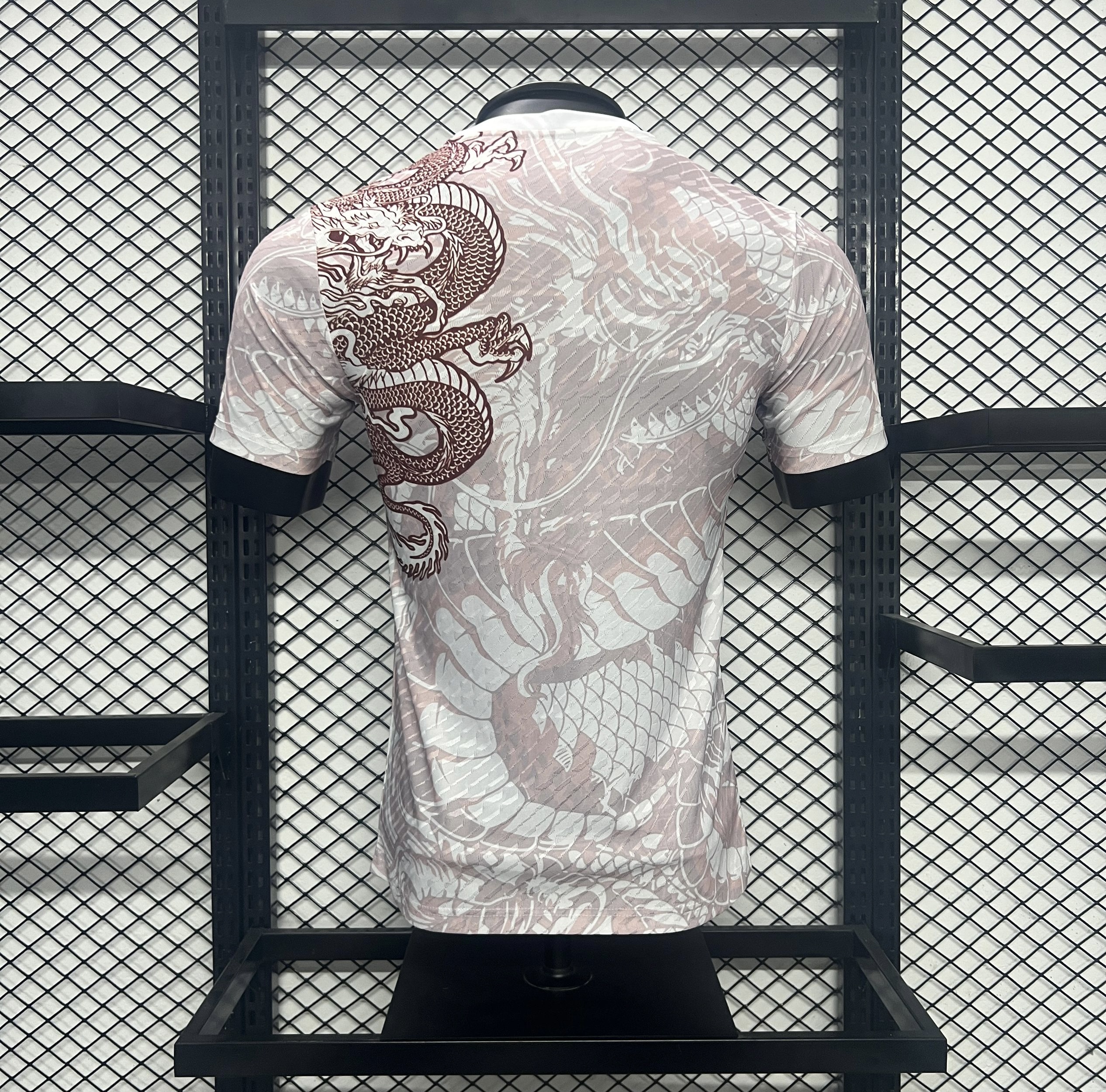 Real Madrid 24-25 Red Dragon Special Edition White Jersey - Player Version - SOCCERDEALSHOP