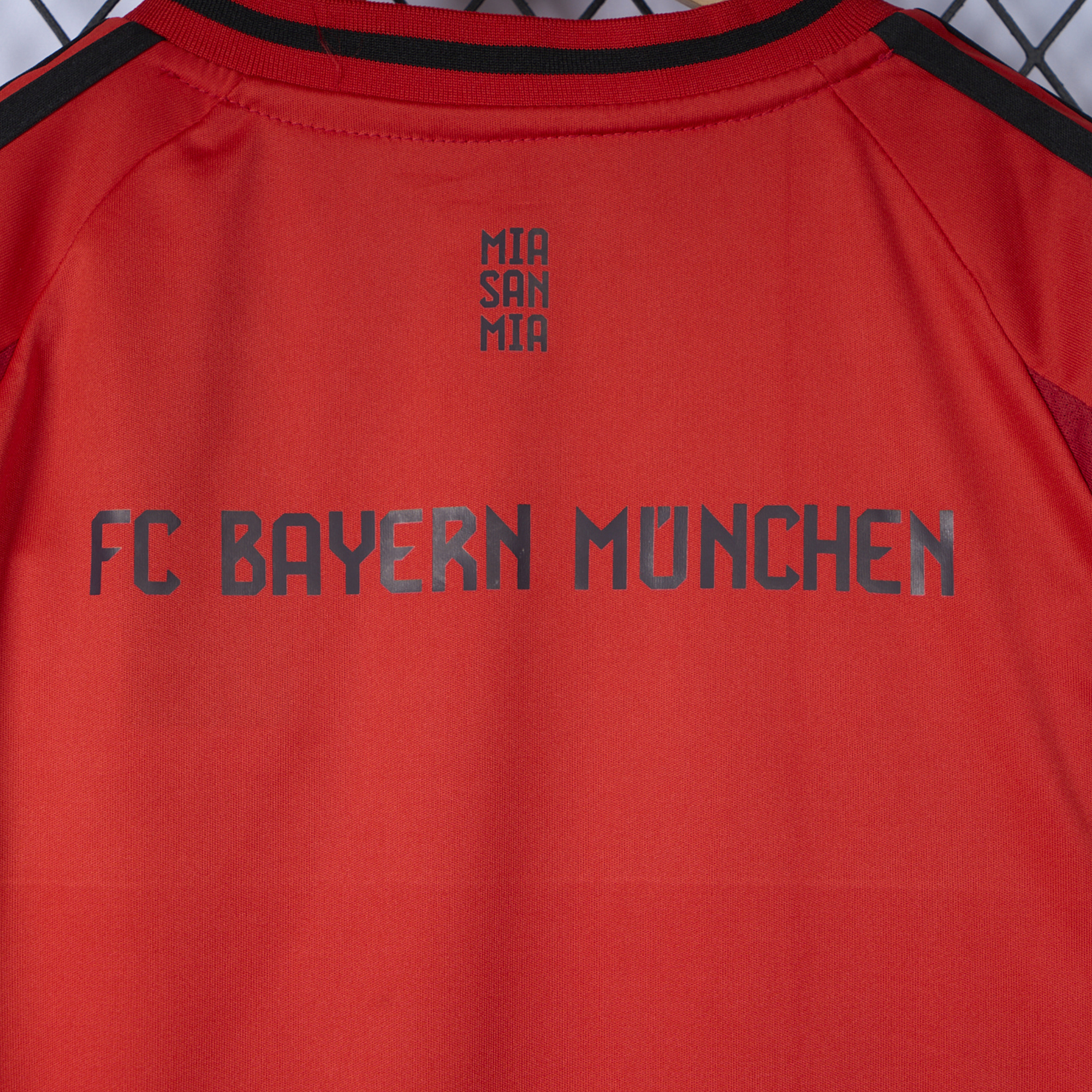 Bayern Munich 24-25 Home Long Sleeve Kids Kit - Fans Version - SOCCERDEALSHOP