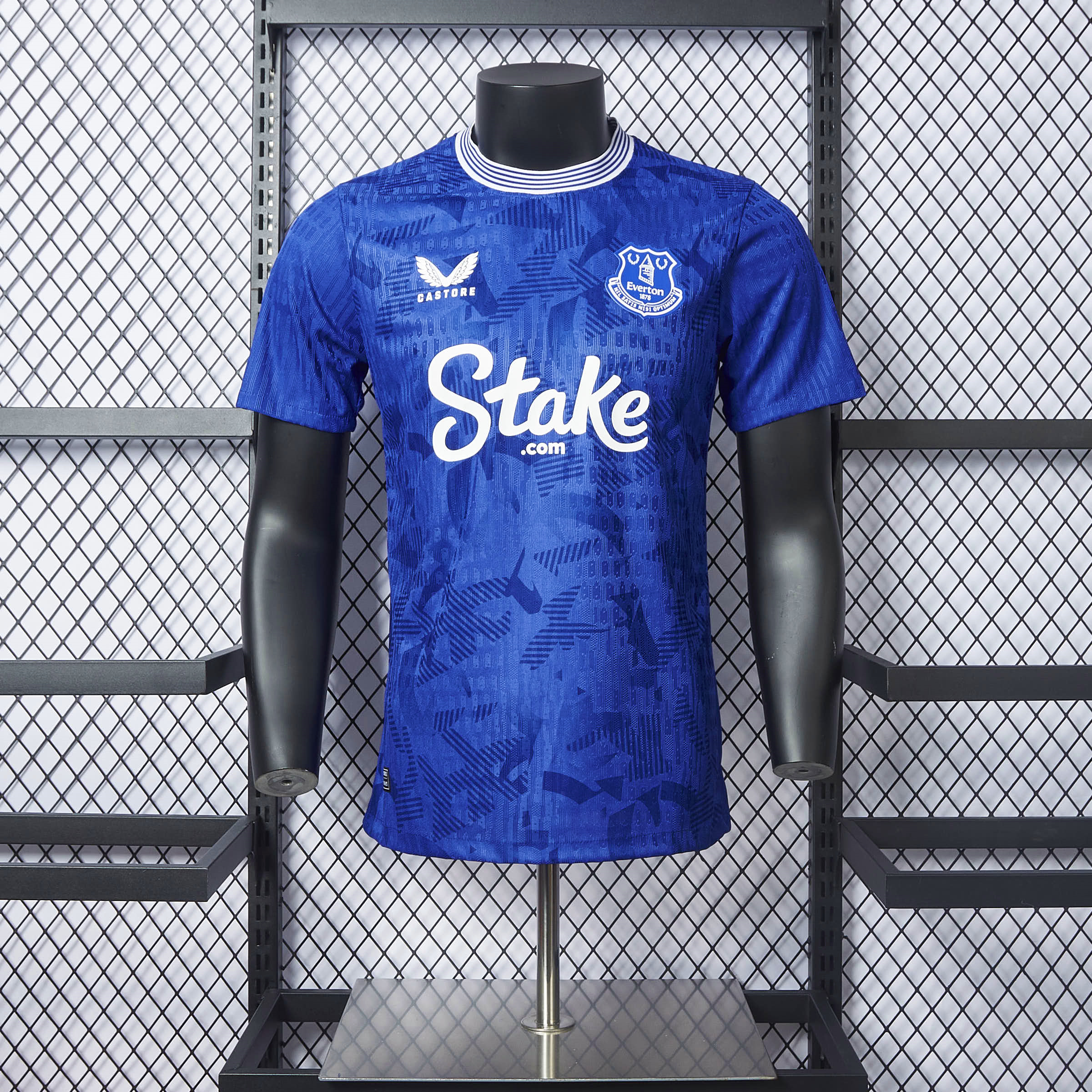 Everton 24-25 Home Stadium Jersey - Player Version - SOCCERDEALSHOP
