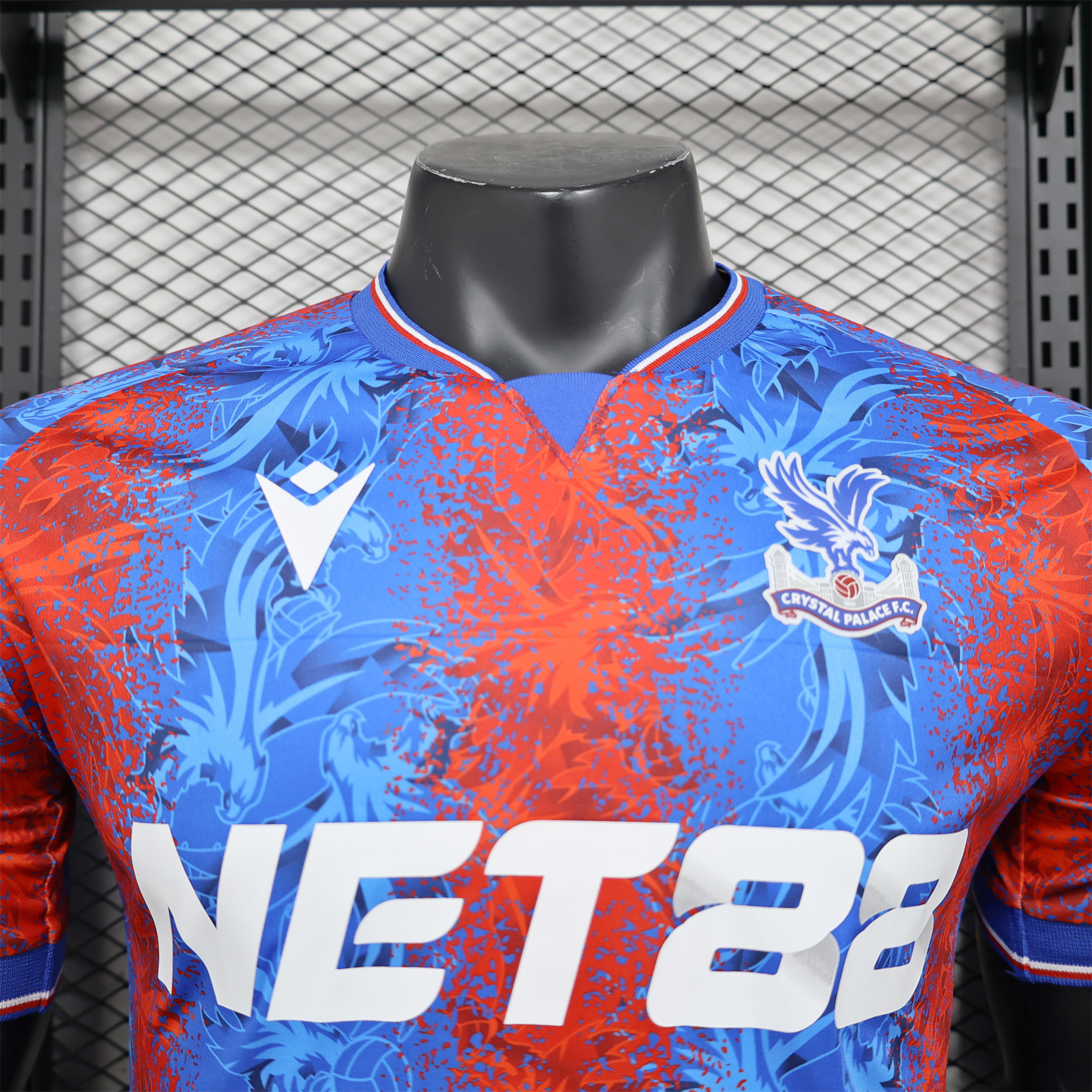 Crystal Palace 24-25 Home Stadium Jersey - Player Version - SOCCERDEALSHOP