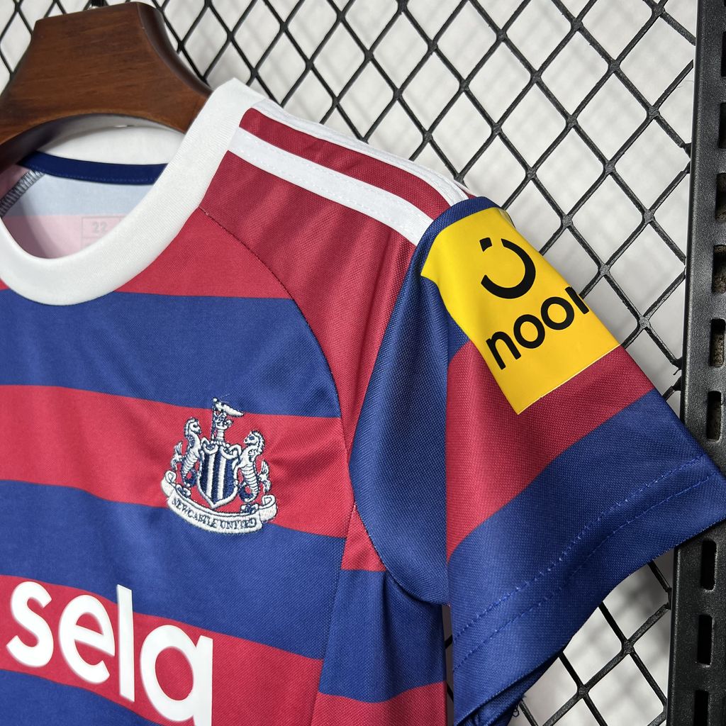 Newcastle United 24-25 Away Kids Kit - SOCCERDEALSHOP