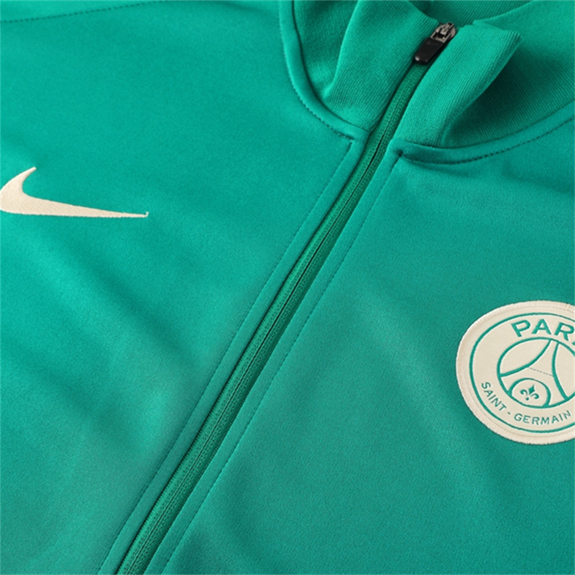 Paris Saint-Germain PSG 24-25 Jacket Training Tracksuit - Green & Red - SOCCERDEALSHOP