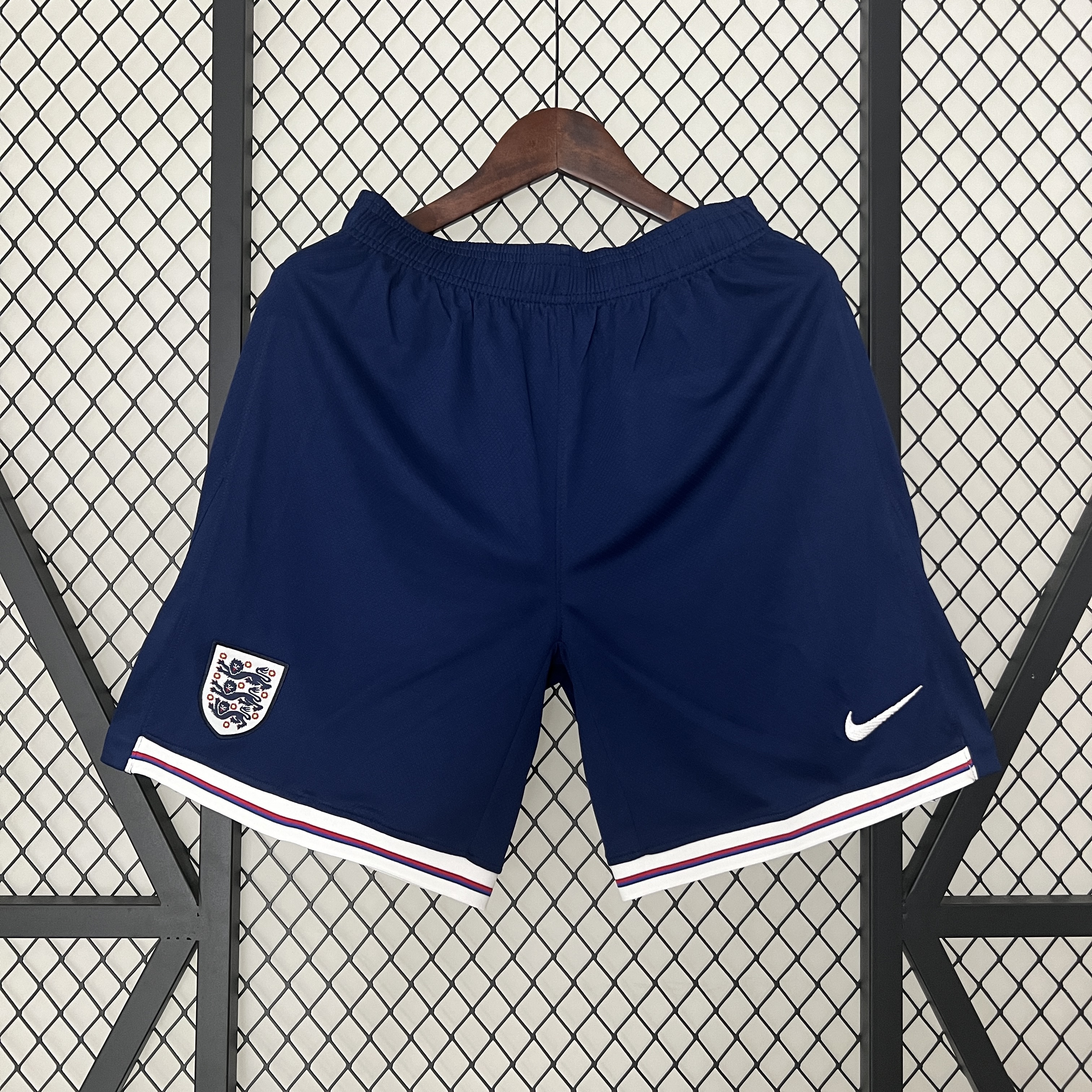 England 2024 Home Shorts - Fans Version - SOCCERDEALSHOP