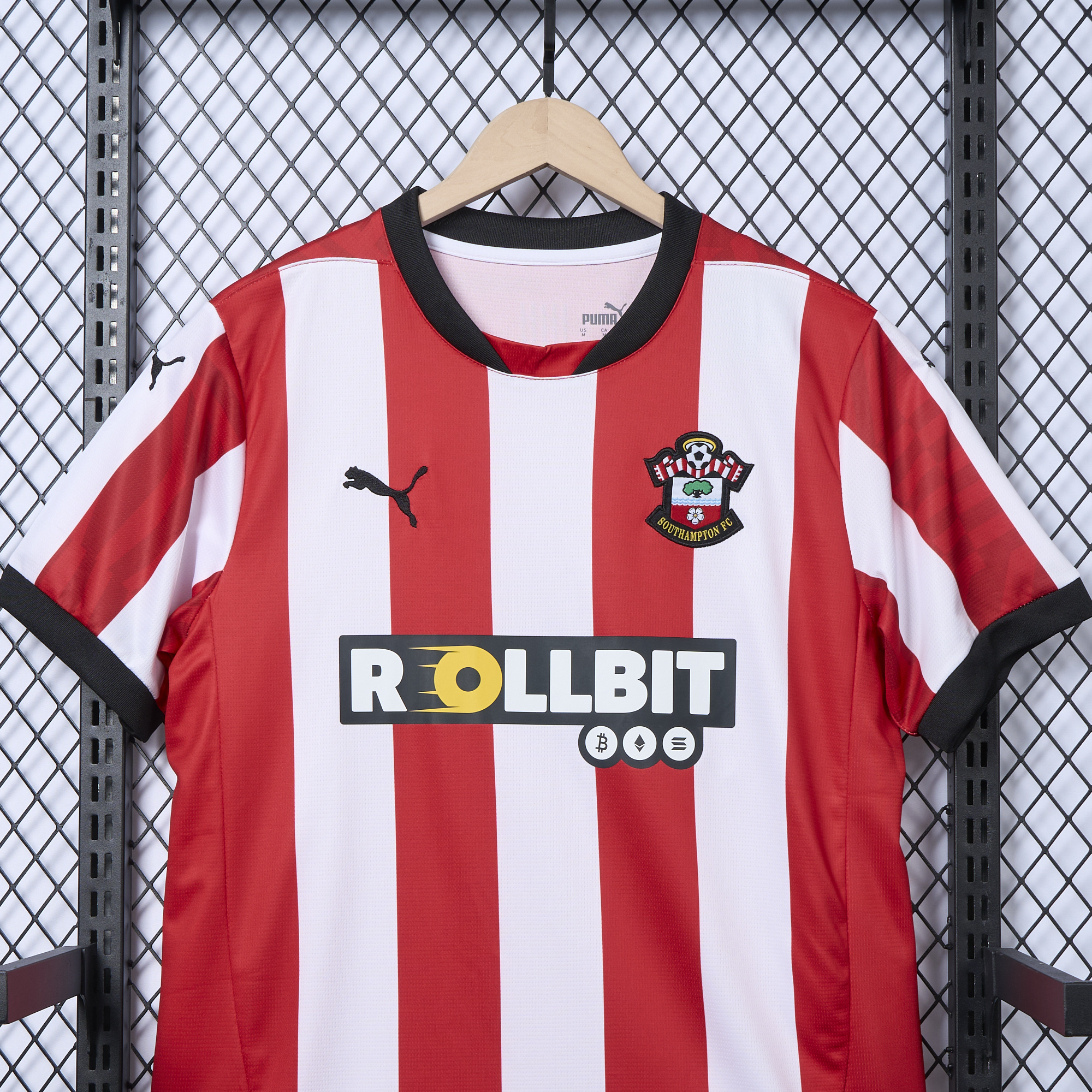 Southampton 24-25 Home Stadium Jersey - Fans Version - SOCCERDEALSHOP
