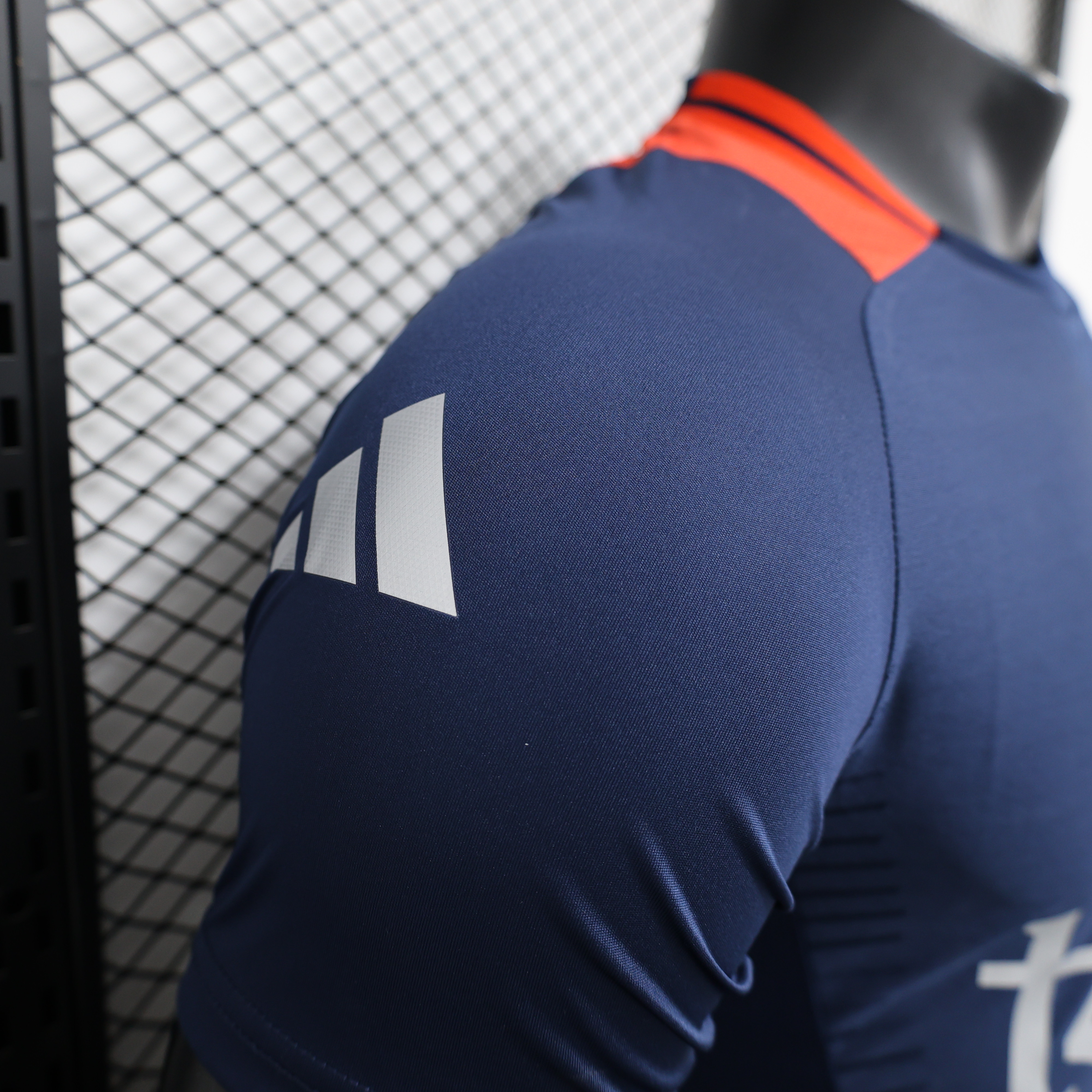 Manchester United 24-25 Blue Pre-match Training Jersey - Player Version - SOCCERDEALSHOP