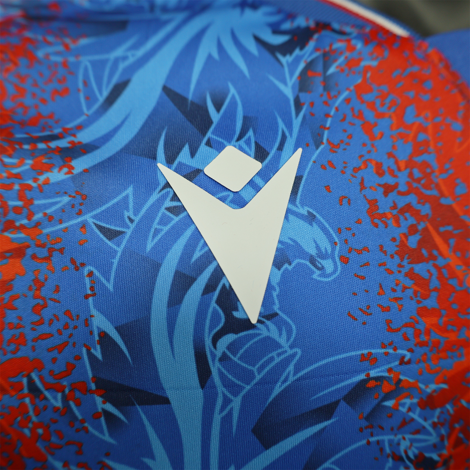 Crystal Palace 24-25 Home Stadium Jersey - Player Version - SOCCERDEALSHOP