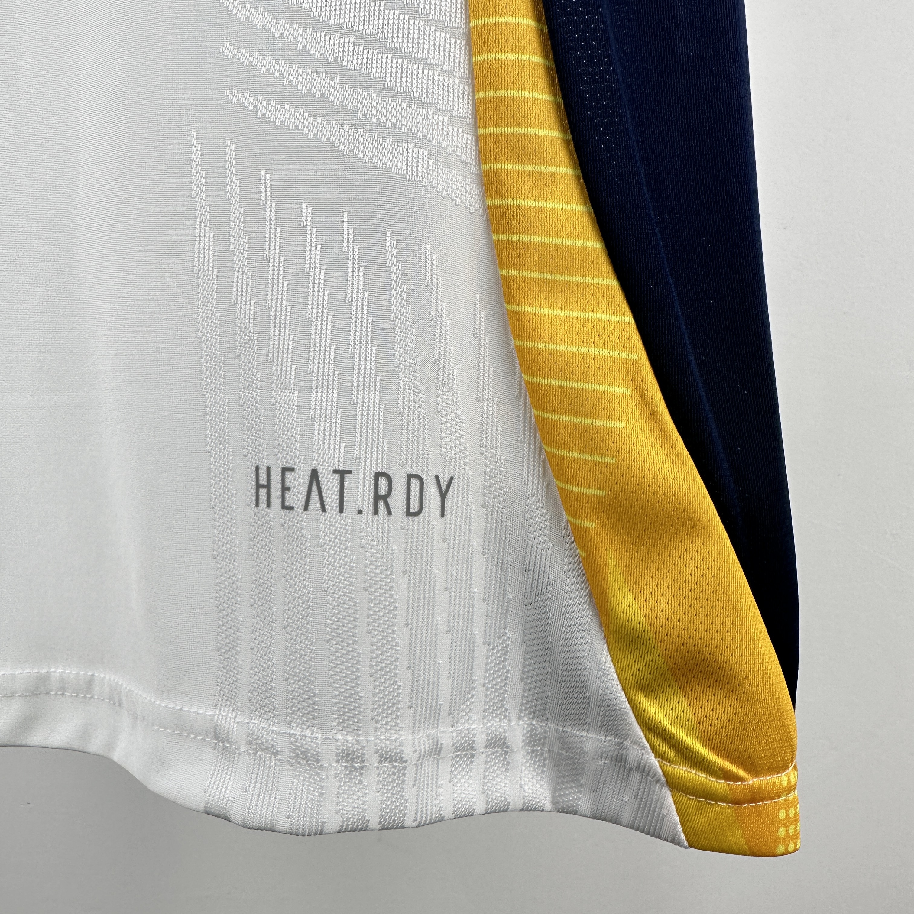 Real Madrid 24-25 White Pre-Match Training Jersey - Player Version - SOCCERDEALSHOP