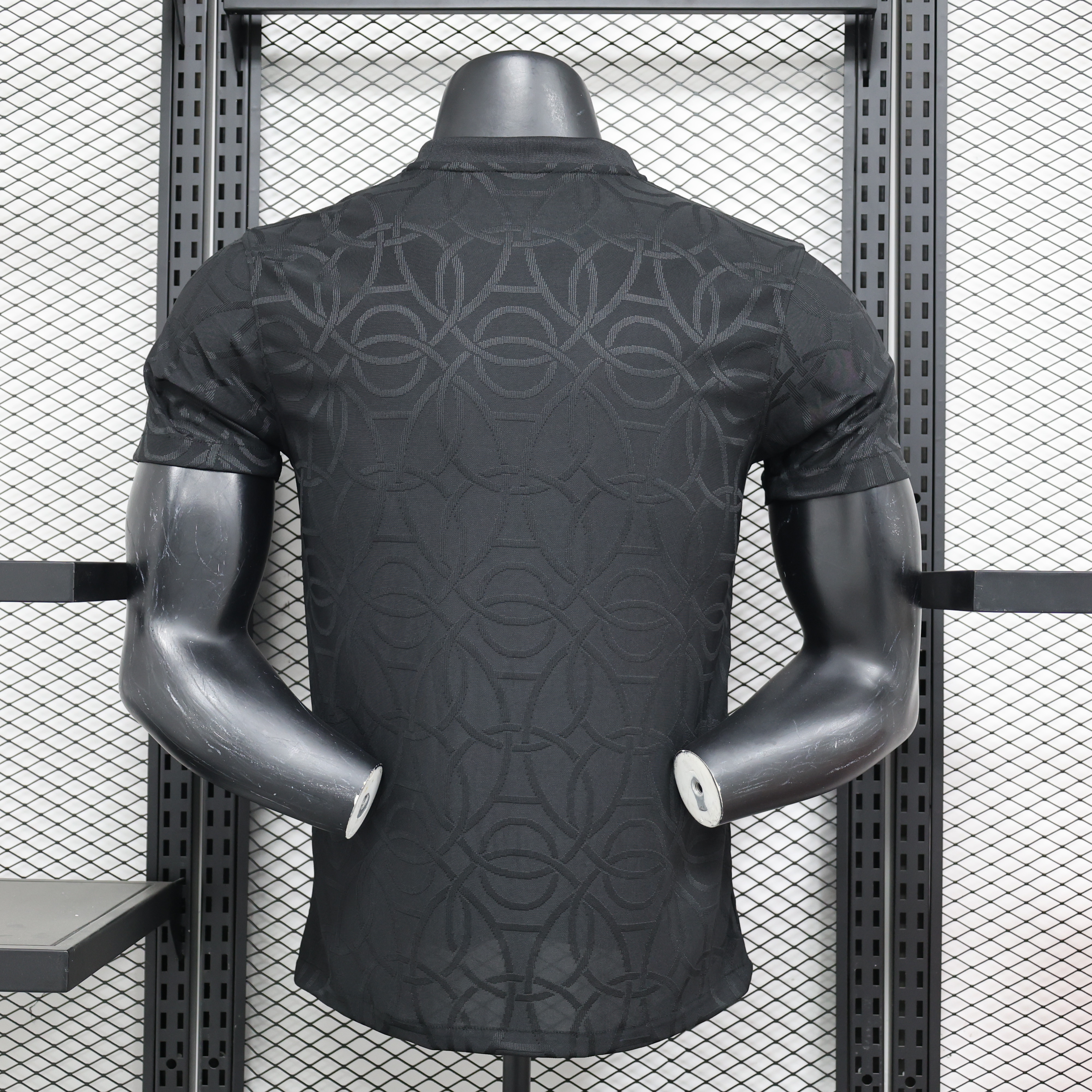 Paris Saint-Germain PSG X JD 24-25 Third Pre-Match Black Jersey - Player Version - SOCCERDEALSHOP