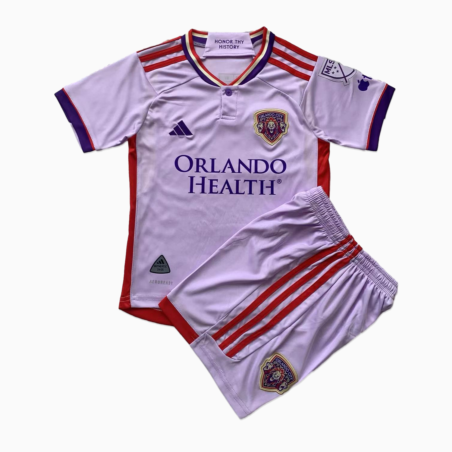Orlando City 2024 Away Stadium Kids Kit - SOCCERDEALSHOP