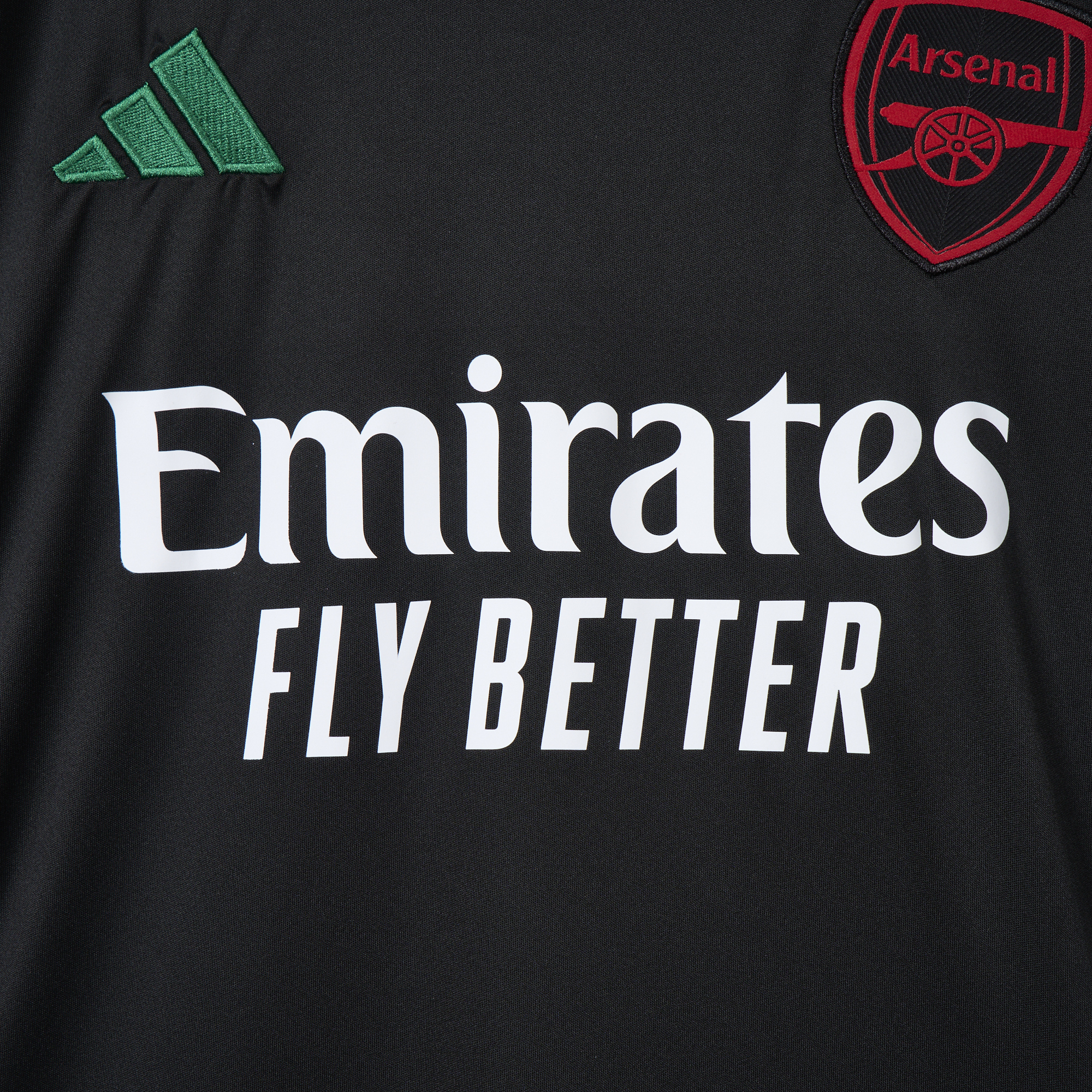 Arsenal 24-25 Black Training Jersey - Fans Version - SOCCERDEALSHOP