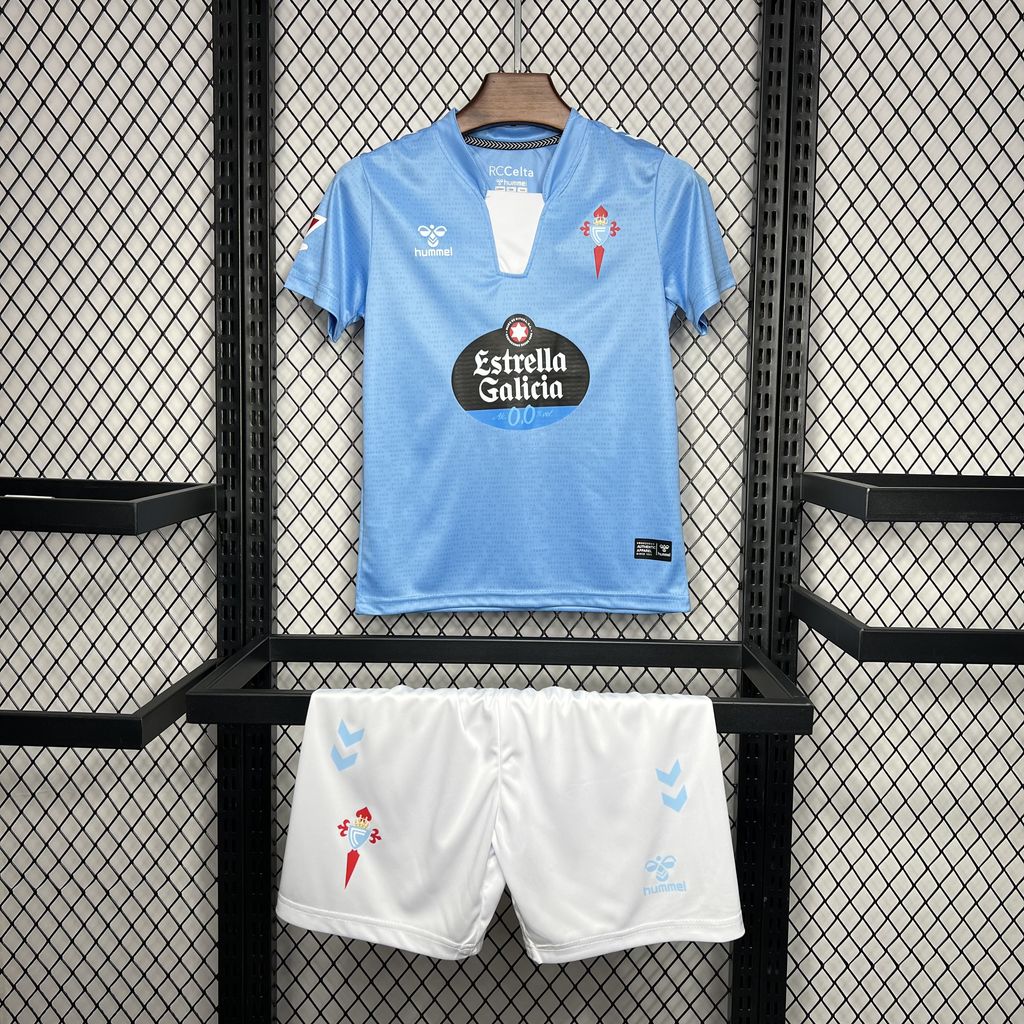 Celta Vigo 24-25 Home Stadium Kids Kit - SOCCERDEALSHOP