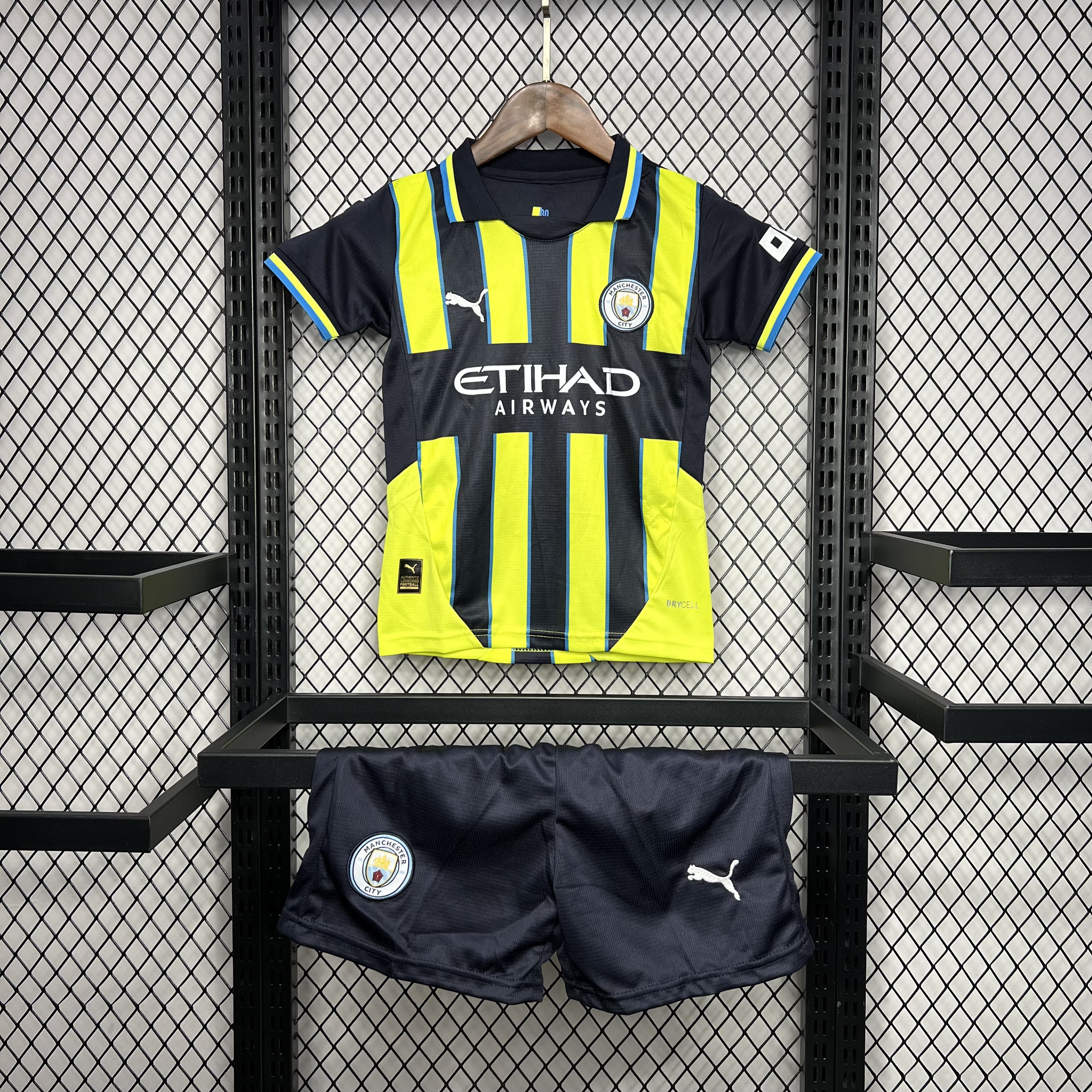 Manchester City 24-25 Away Kids Kit - SOCCERDEALSHOP