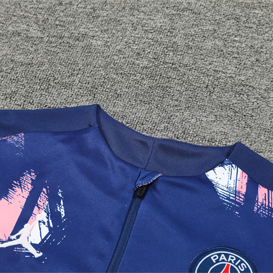 Paris Saint-Germain PSG 24-25 Long Sleeve Training Set - Royal Blue - SOCCERDEALSHOP